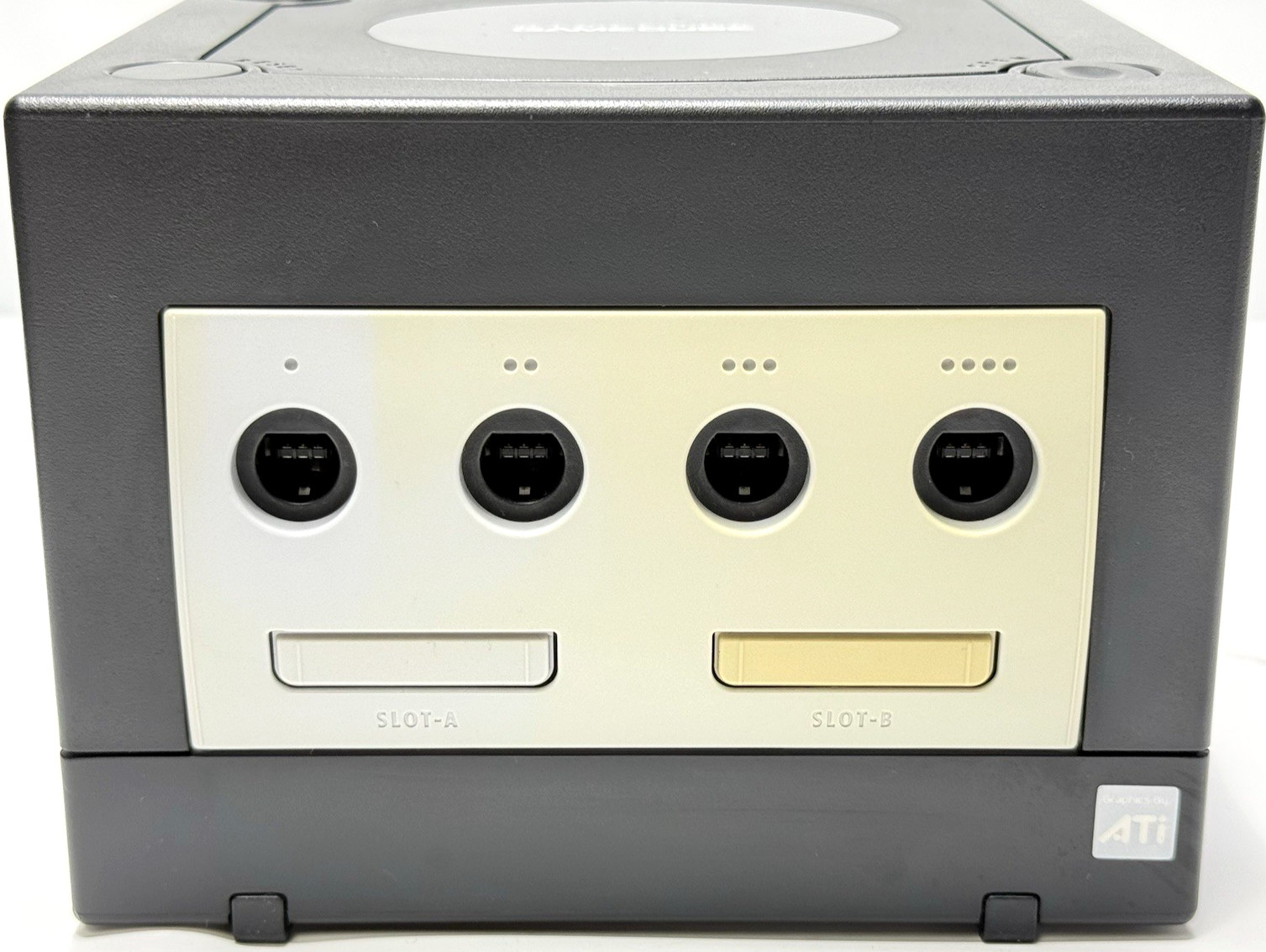 Nintendo GameCube – DOL-101 – Gaming System Console – 2 Controller Bundle Black