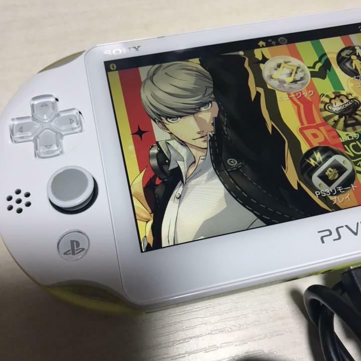 Sony PlayStation PS Vita Persona 4 Dancing All Night Crazy Box Game Console Used