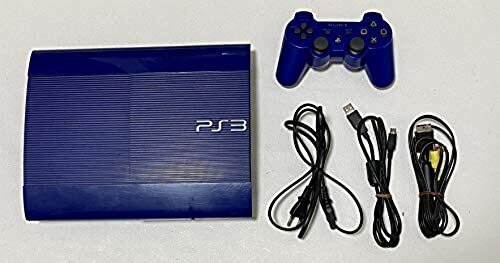 Sony Playstation 3 Super Slim Azurite Blue Console PS3 250GB CECH-4000