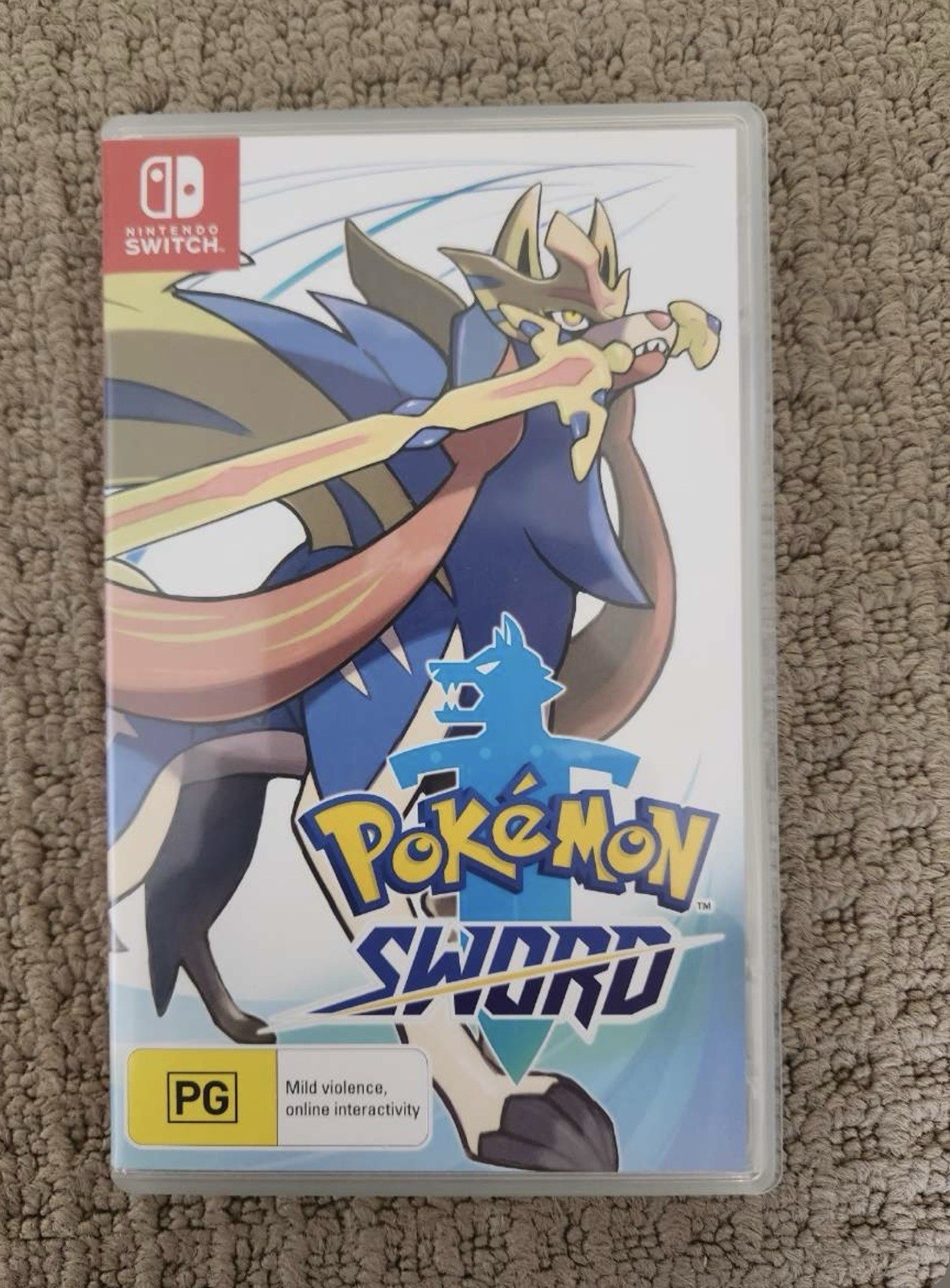 Nintendo Switch, Box, Controller With 3 Games – Mario Golf, Splatoon 3, Pokémon