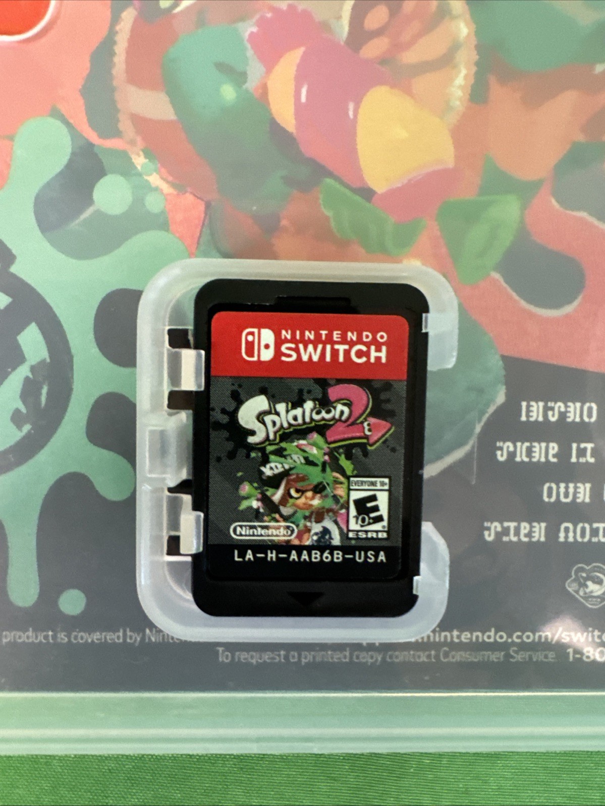 Nintendo Switch 32GB Gray Console ~ Neon Red/Neon Blue Joy-Con ~ Complete w/Box