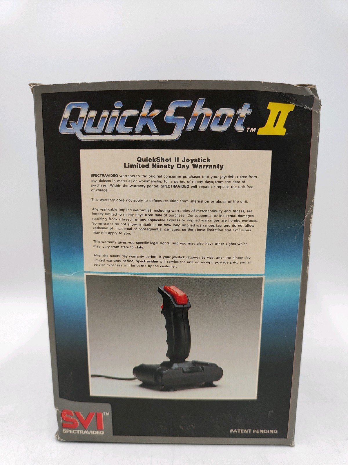 Quick Shot 2 Joystick Deluxe Model With Auto Fire for C64 Atari ZX Spectrum