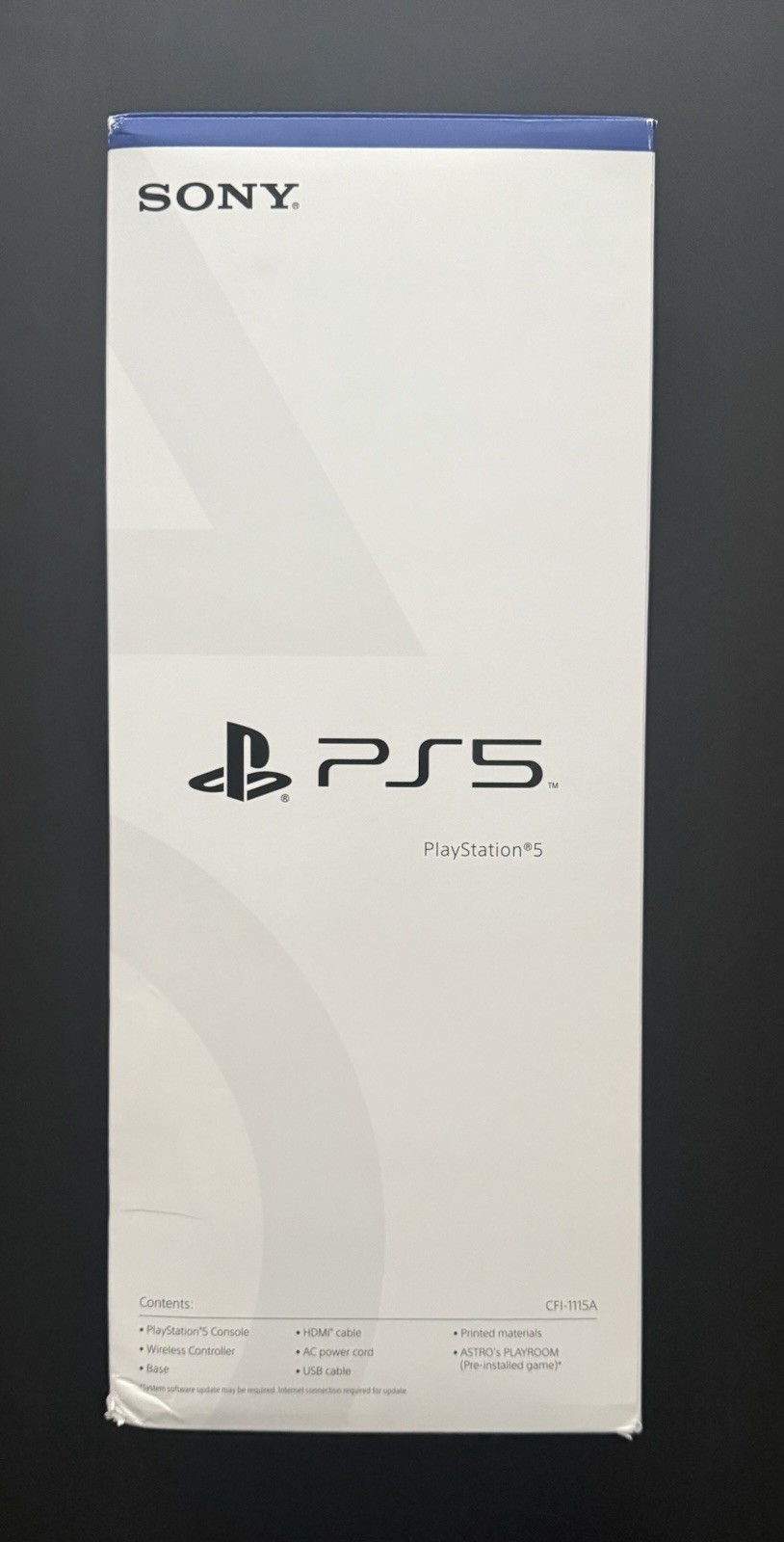 Sony PlayStation 5 Disc Version Sealed!!! Model Number CFI 1115a.
