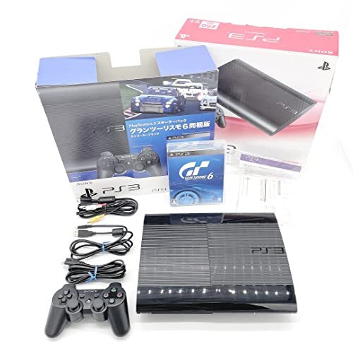 PS3 Charcoal Black HDD 250GB Starter Pack Gran Turismo 6 bundled edition