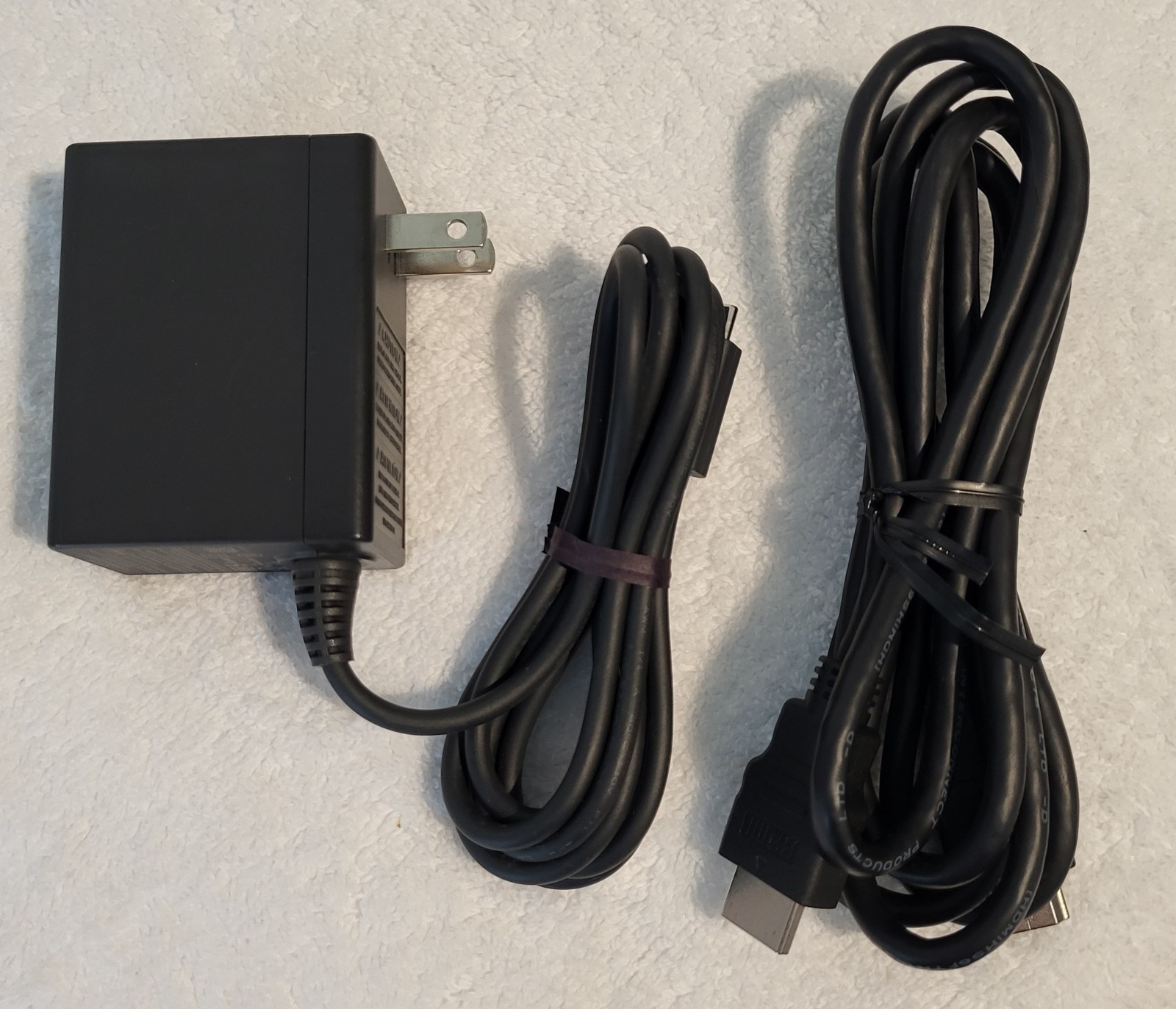 Nintendo Switch OLED Console System w/ Dock, White Joycons, Cables, Tested!