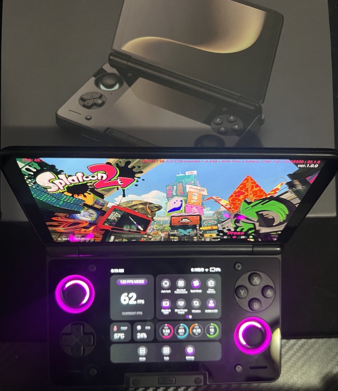AYN Thor Android Handheld Gaming Console Max 16+ 1TB 1080p Wi-Fi USB-C Black