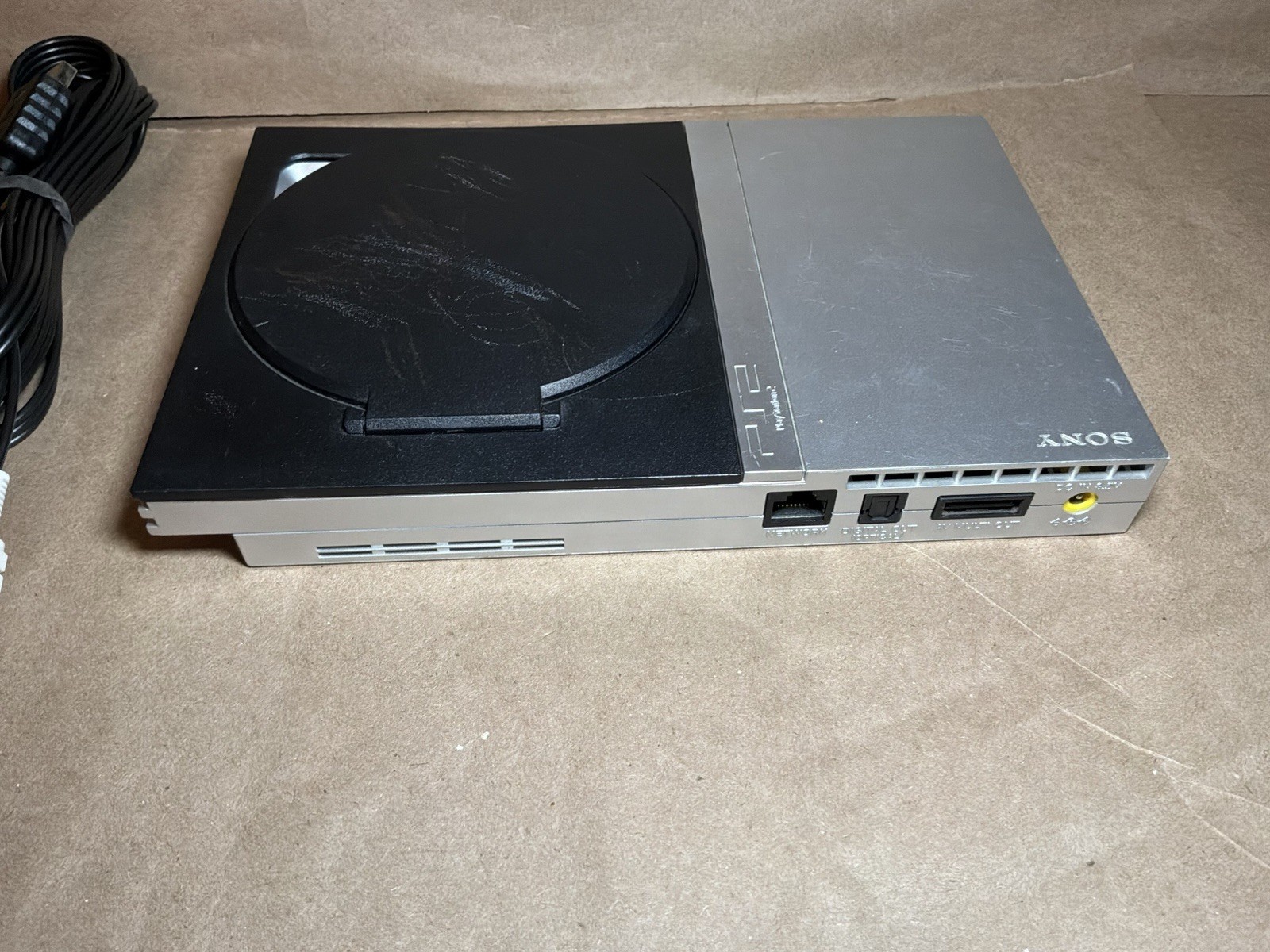 Sony PS2 PlayStation 2 Slim Silver Console Only SCPH-77001 | Tested