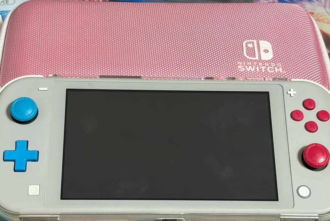 Nintendo Switch Lite Gray Blue Red Case
