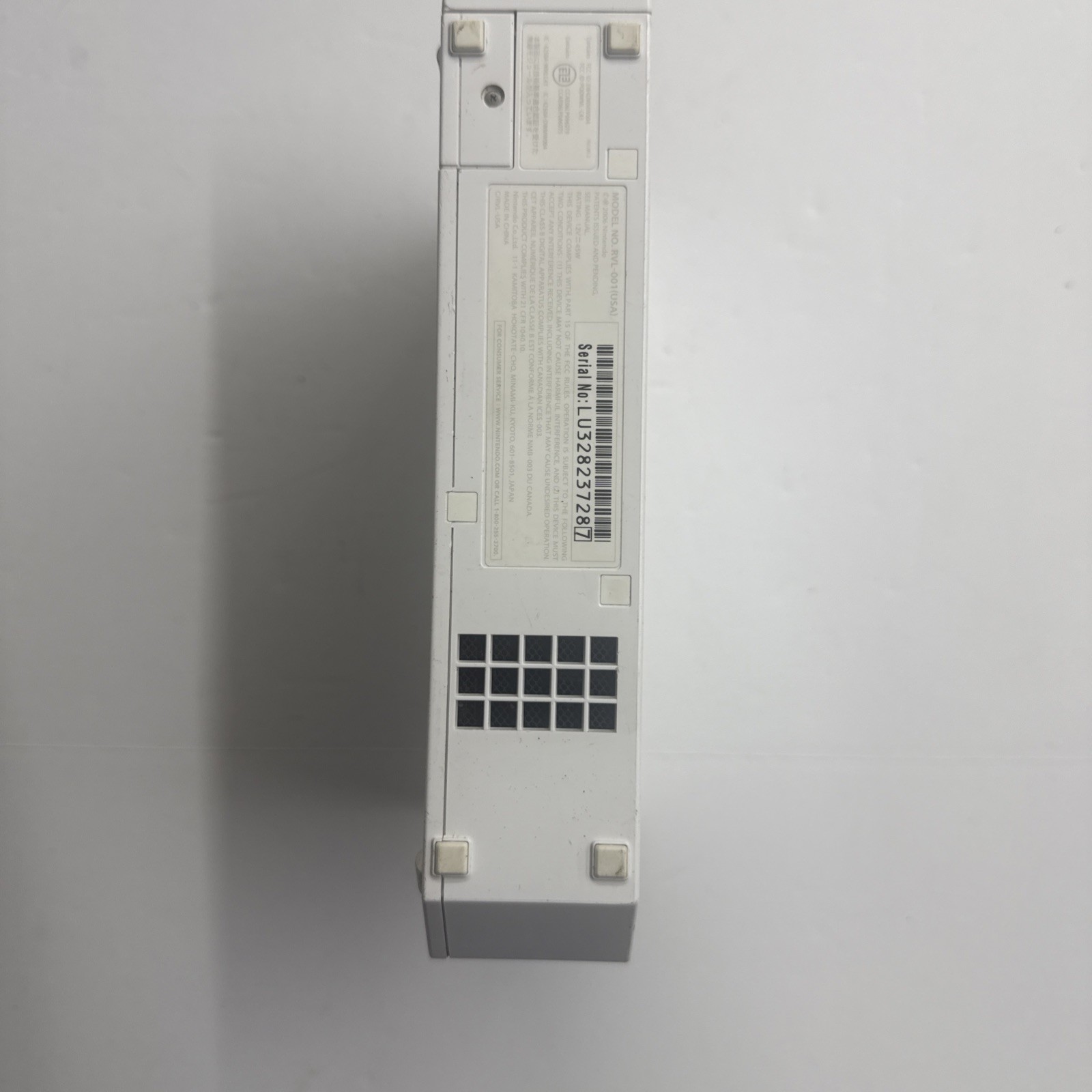 Defective – Nintendo RVL-101 Wii Console – White Parts Or Repair #14