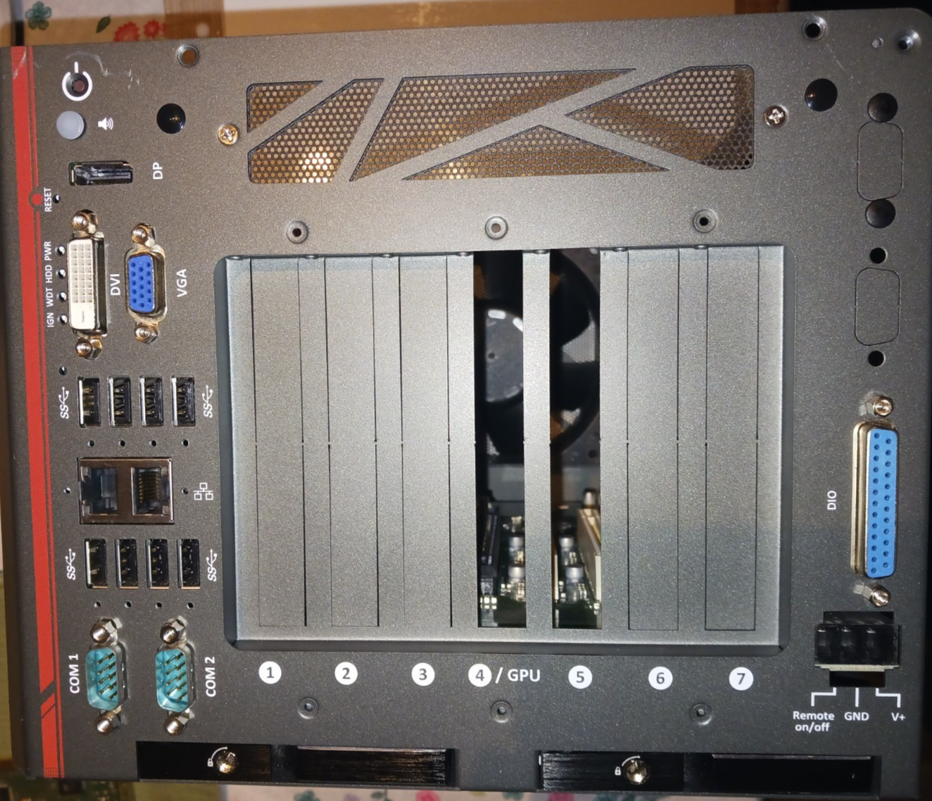Neousys R-R-neS-Nuvo-8202GC NUVO-8034 Computer -no RAM, HDDs, GPU, power adaptor