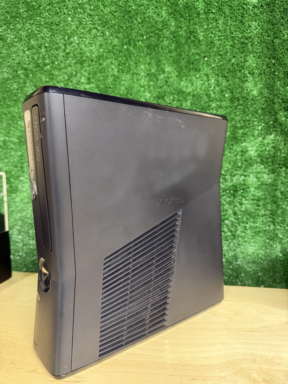 Microsoft Xbox 360 S Slim Matte Black Console Model 1439 – TESTED / WORKS 4GB