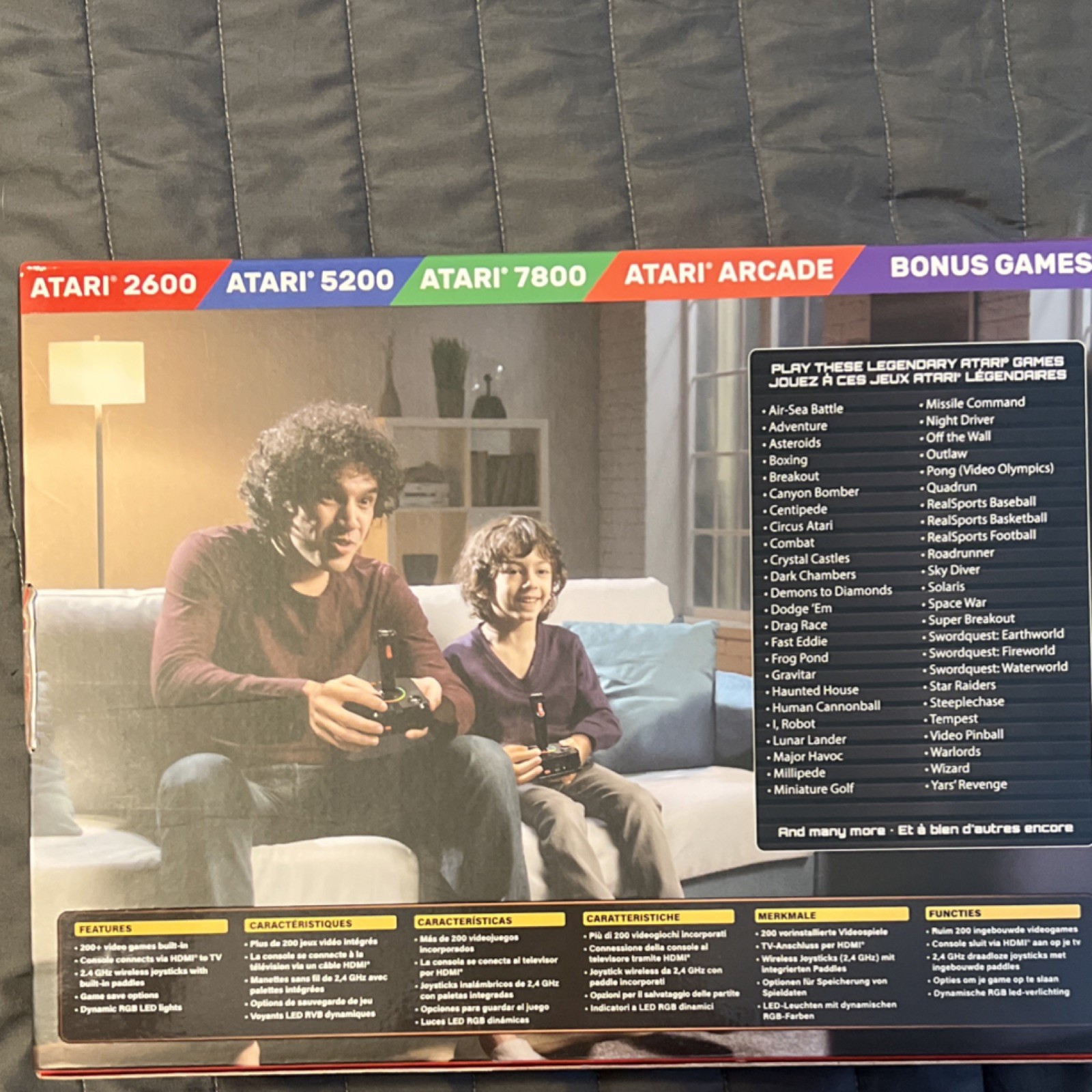 My Arcade Atari GameStation Pro Black/Silver Console, Wireless Controllers, HDMI