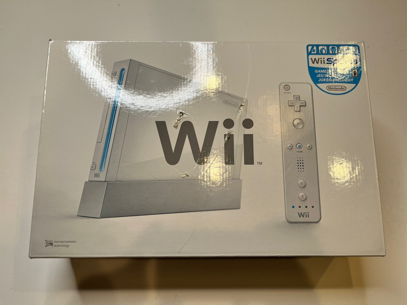 Nintendo Wii Console In Box – Fully Tested – Includes Nunchuck – No Sports Disc