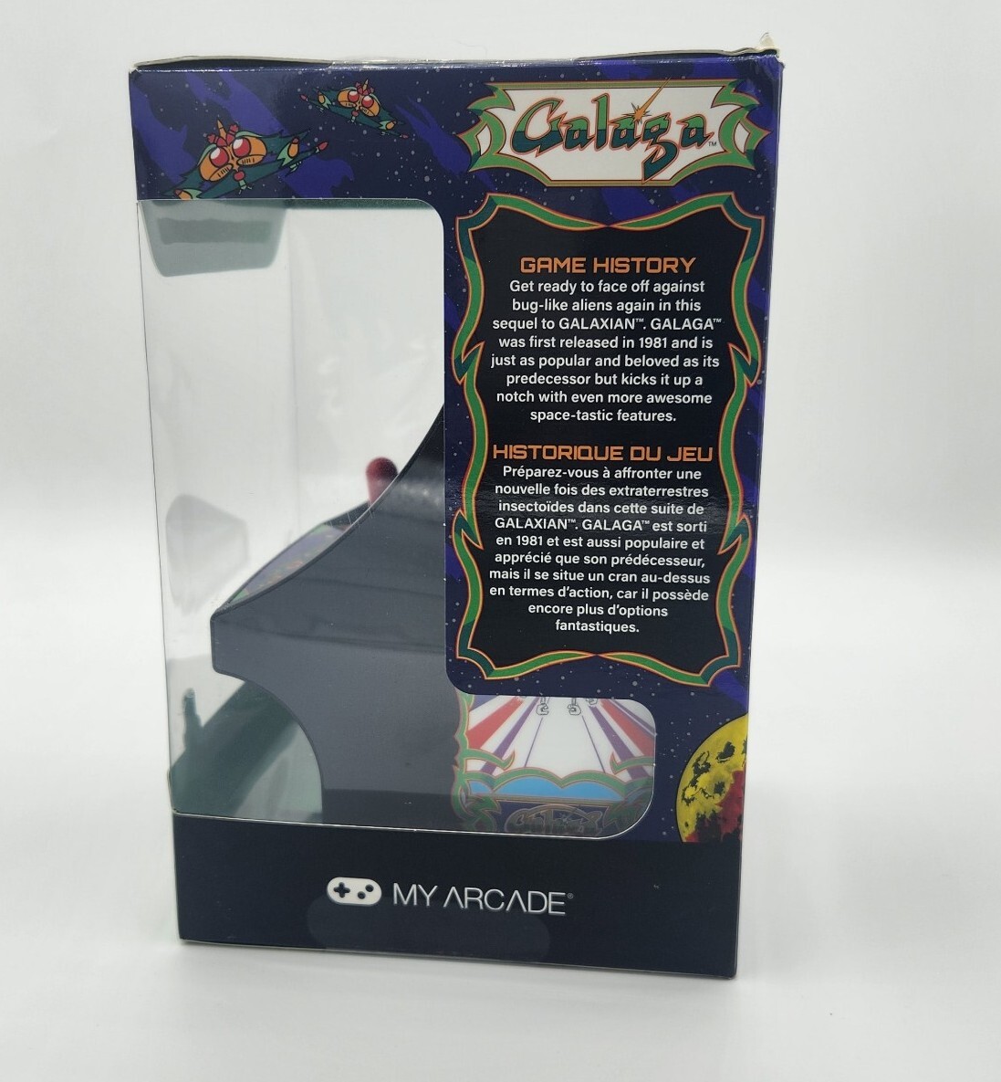 My Arcade Micro Player Retro Arcade Galaga Brand NEW Sealed