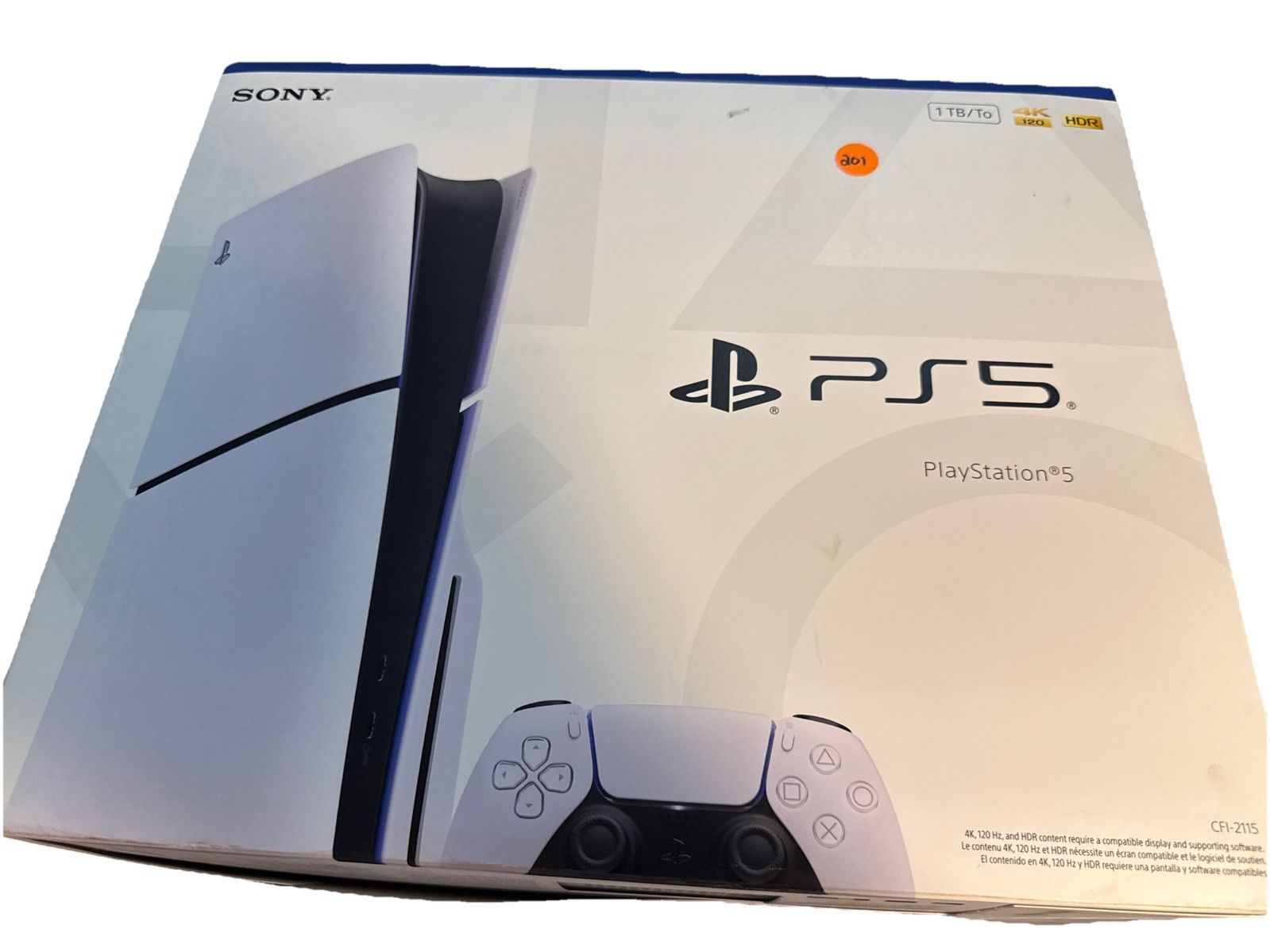Sony PlayStation 5 Slim Disc PS5 Video Game Console