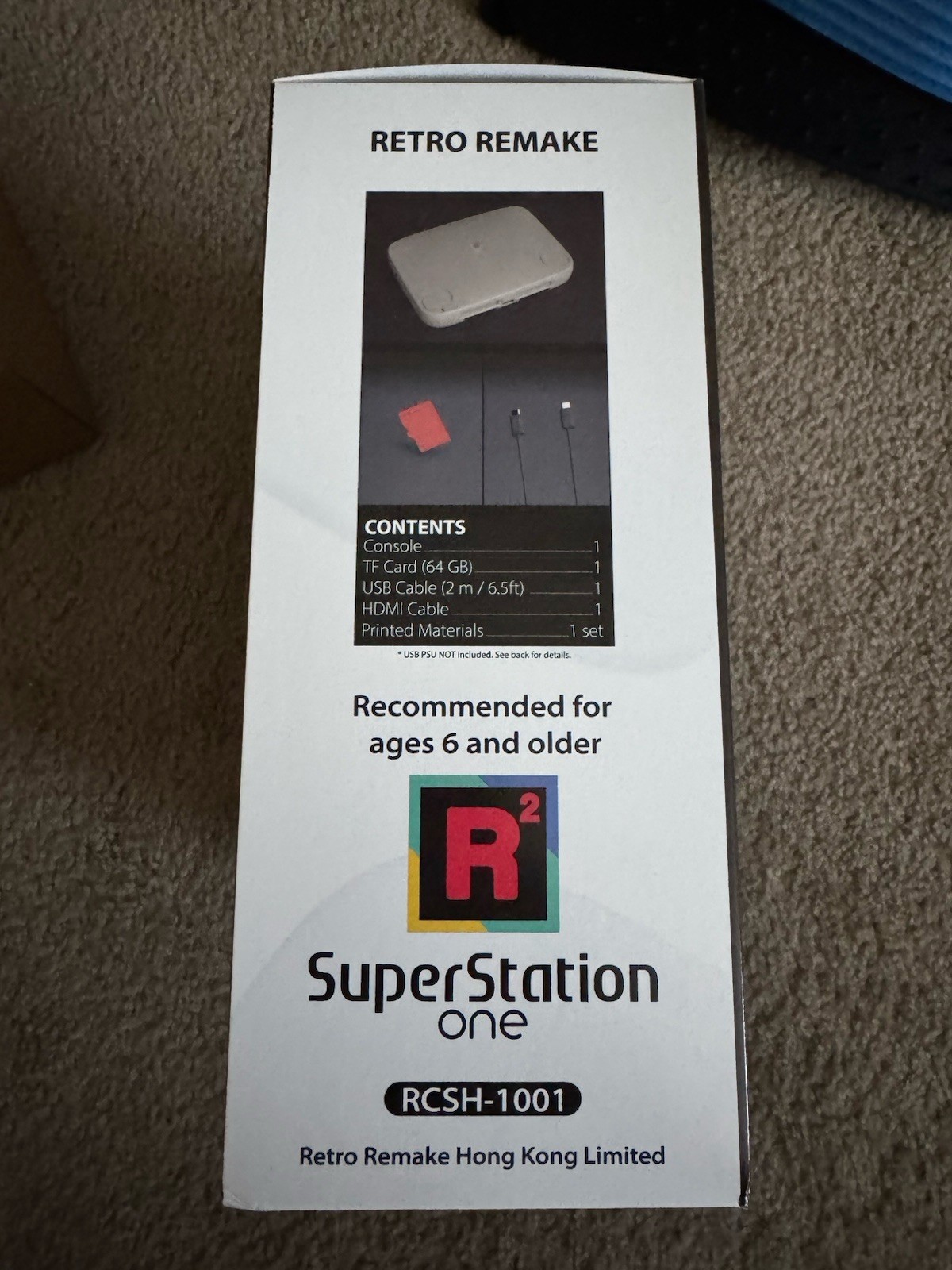 New Retro Remake SuperStation One & SuperDock – Founders Edition Trans Blue