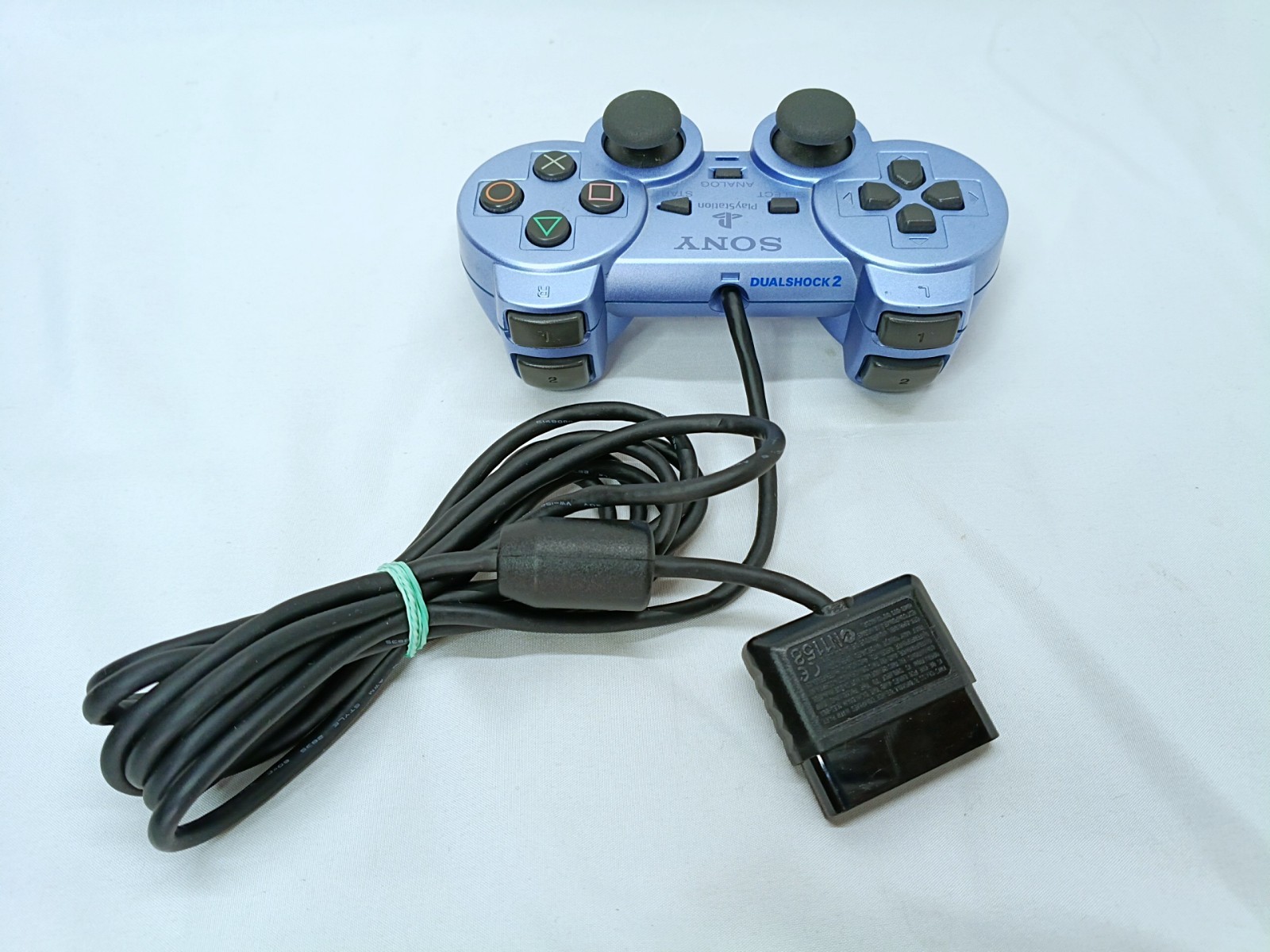 PS2 Aqua Blue Console Boxed set Playstation2 NTSC-J Japan CIB Tested