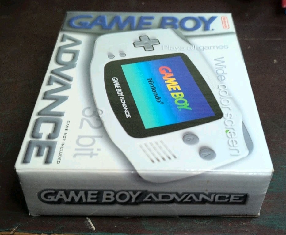 Nintendo Game Boy Advance GBA Console White System CIB, *BEAUTIFUL HIGH GRADE*🔥