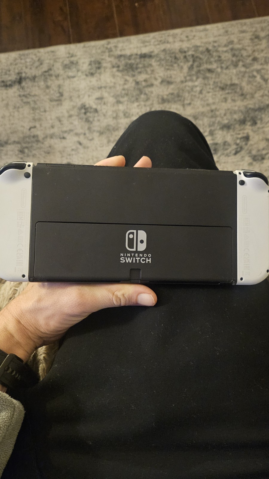 Nintendo Switch White OLED 64GB Handheld Console with Controller
