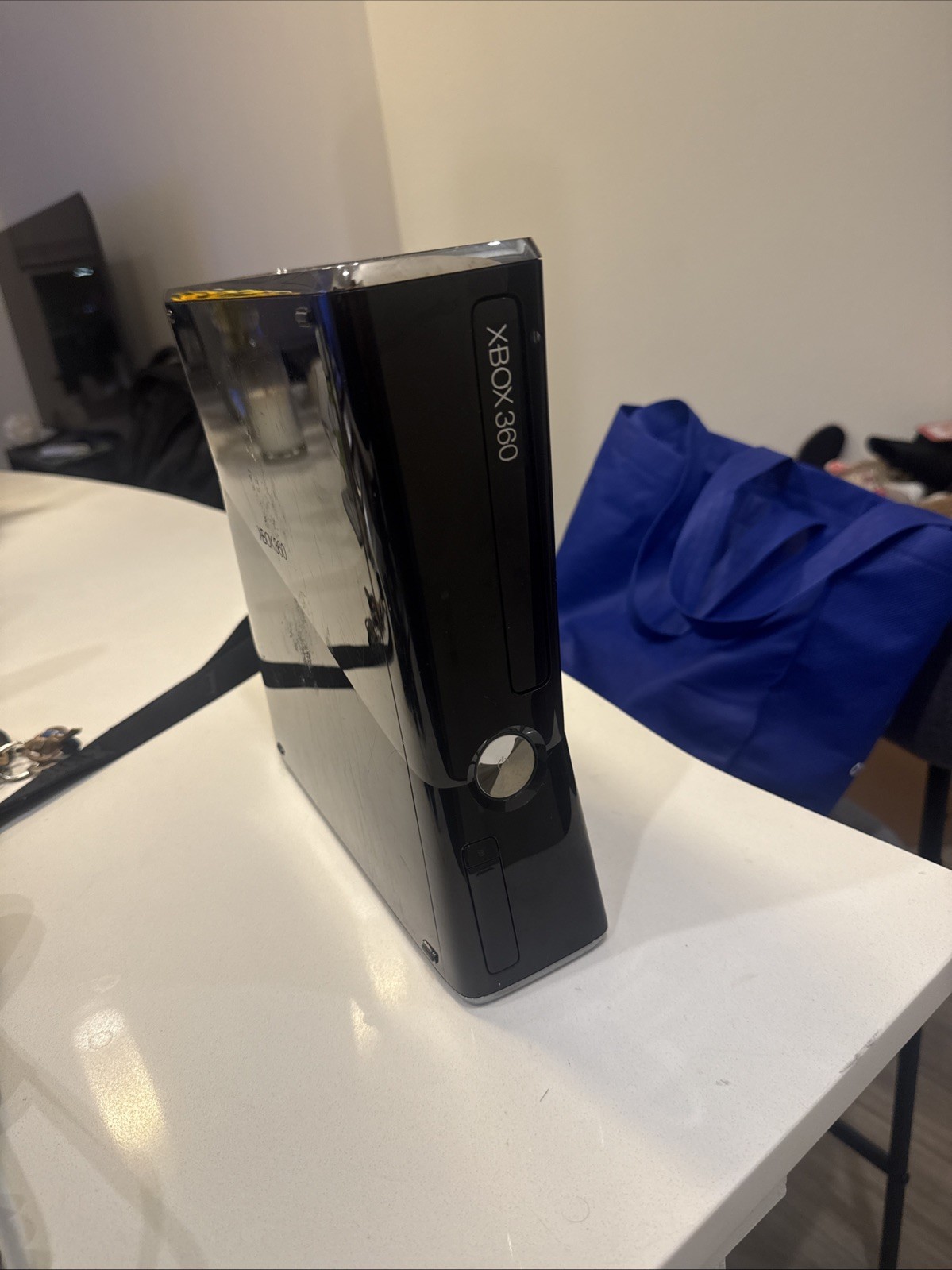 Xbox 360 with Controllers and Kinetic Sensor Assorted Games