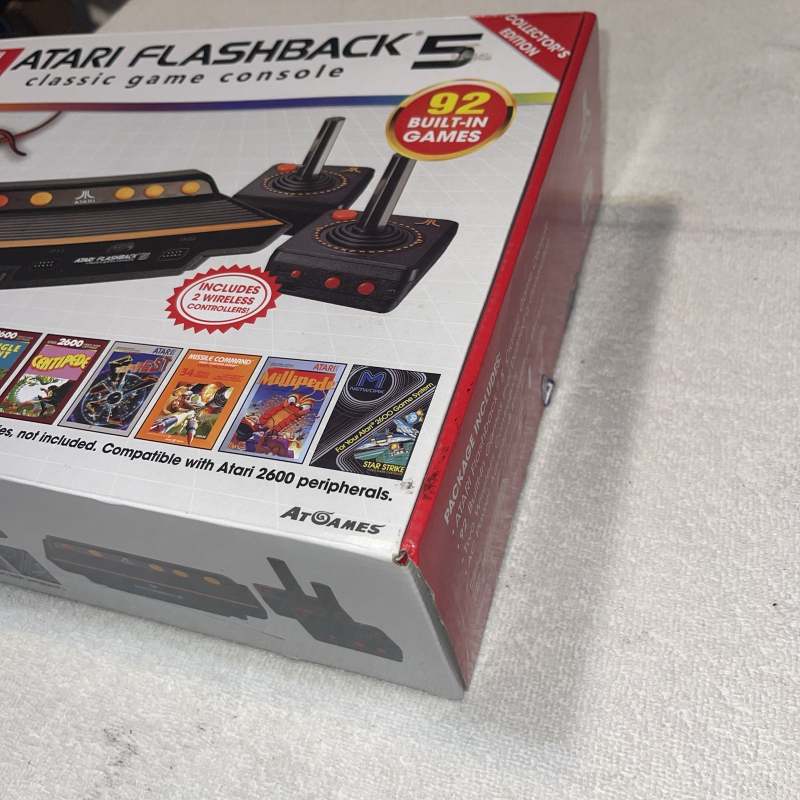 Atari Flashback 5 Classic Game Collector’s Edition Console CIB, Minimal Used.