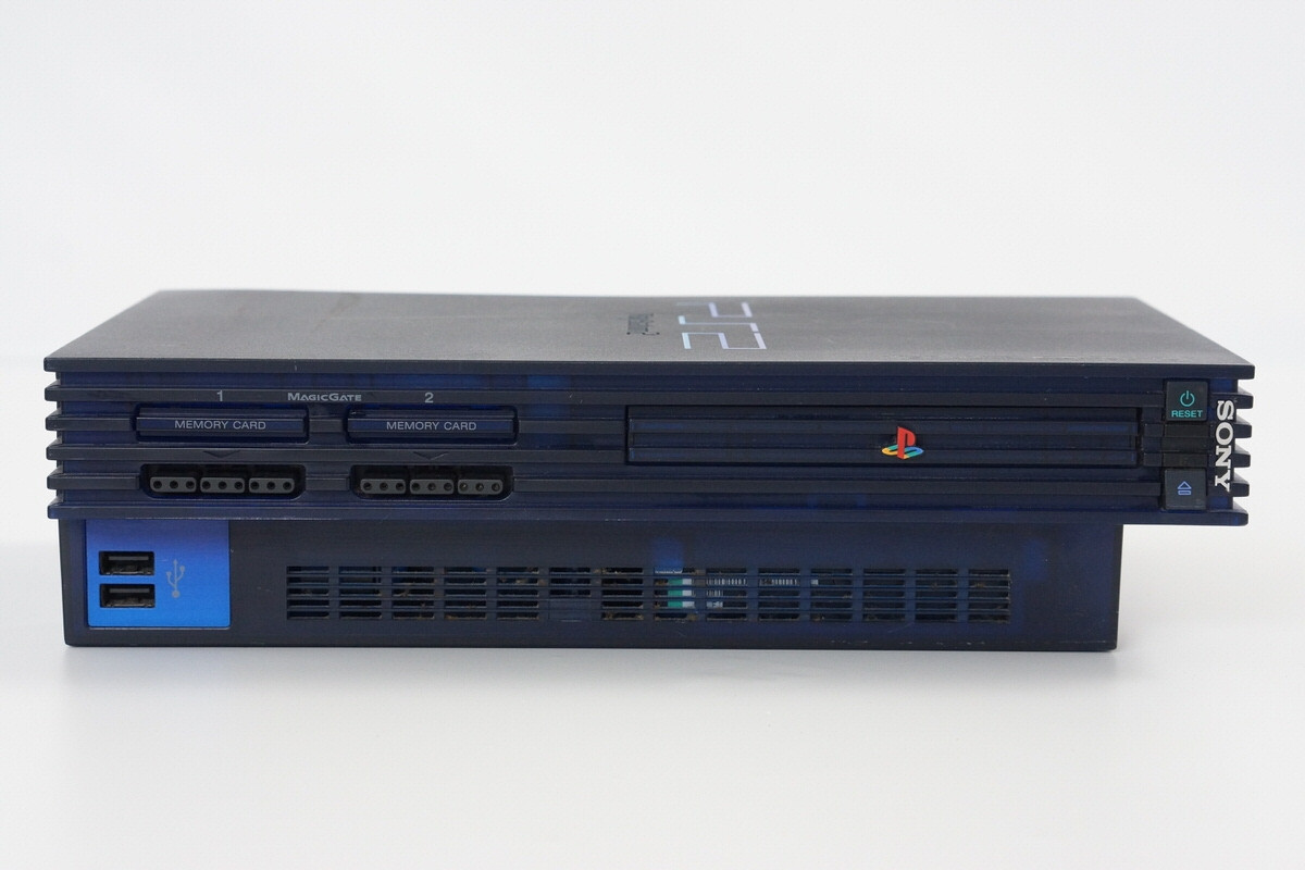 PS2 BB Console Midnight Blue SCPH-50000 MB/NH System Playstation2 -NTSC-J 9697