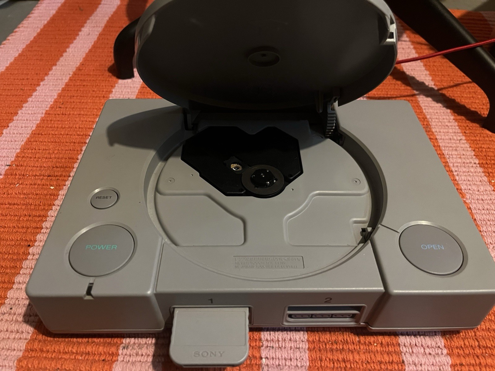 PlayStation One Console, Memory Card And Power Cable, Working