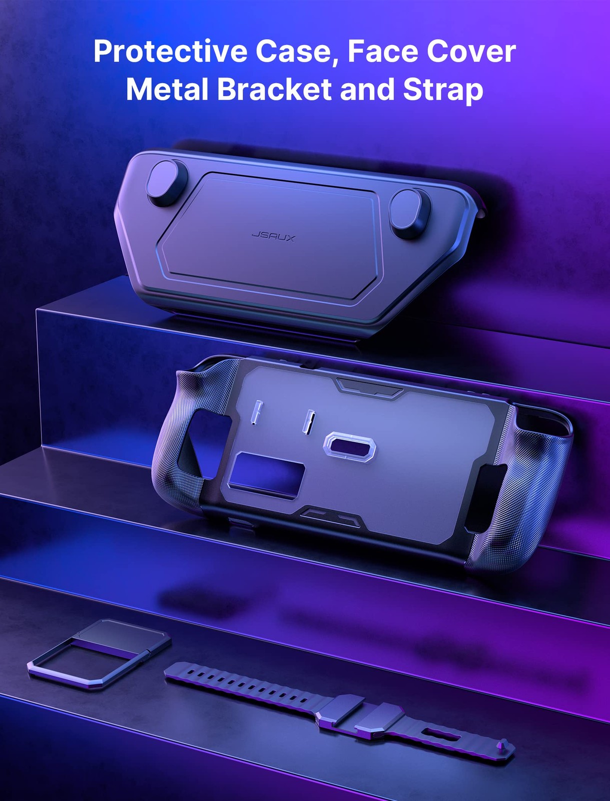 Jsaux Pc0104 Modcase Compatible With Steam Deck, Steam Deck Case Compr