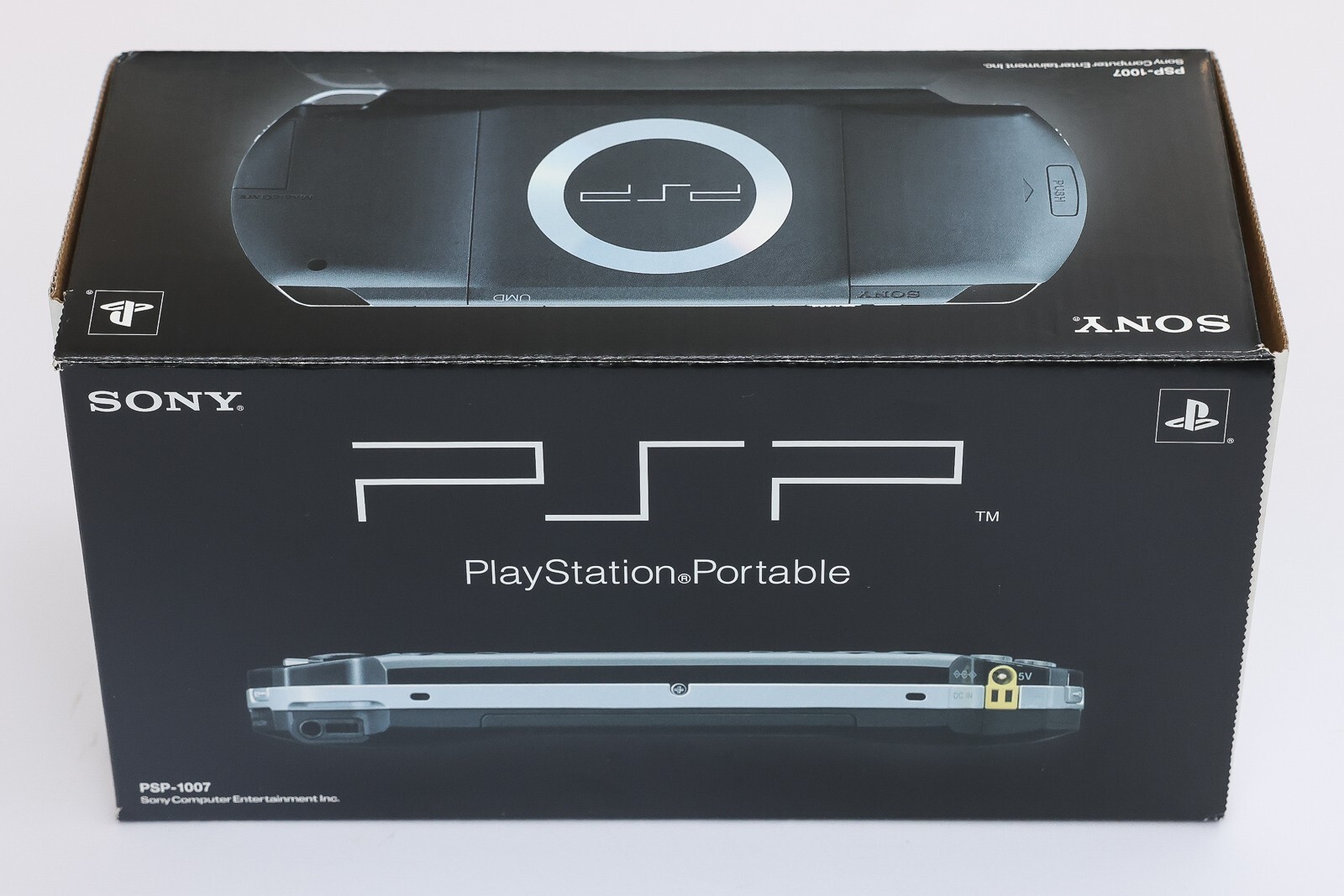Sony PlayStation Portable PSP 1007 Black Asia Release Box & Charger – No Battery