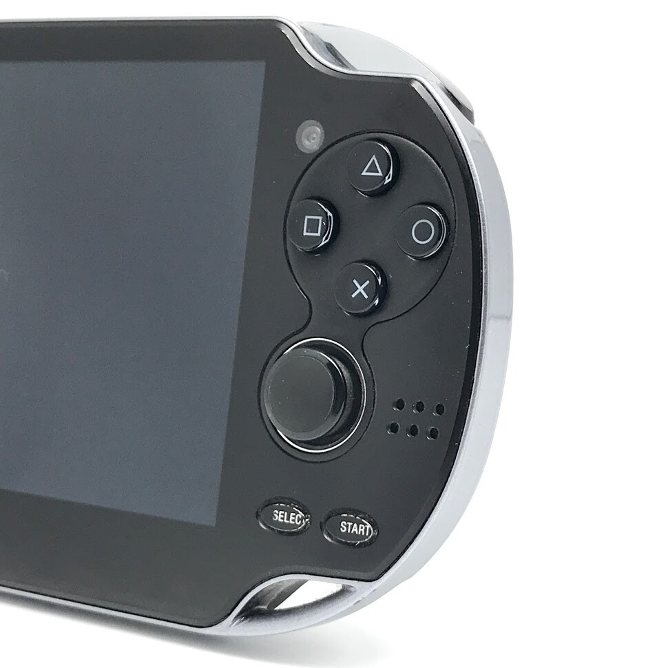 SONY PS Vita PCH-1000 Crystal Black Wi-Fi OLED w/ Charger “Near Mint”