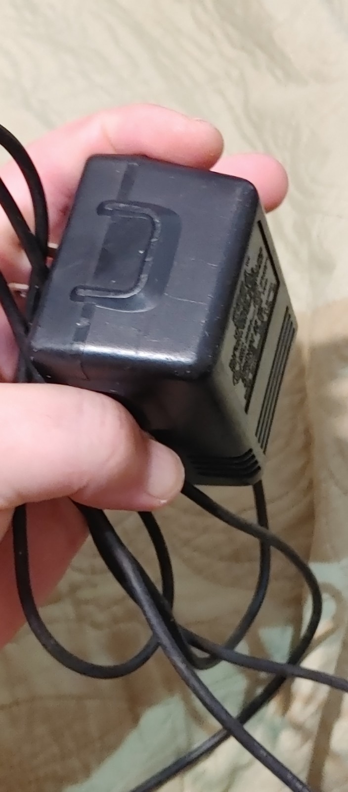 Works! Sega Genesis Model 1 & Master System OEM Power Supply Unit Adapter 1602-1