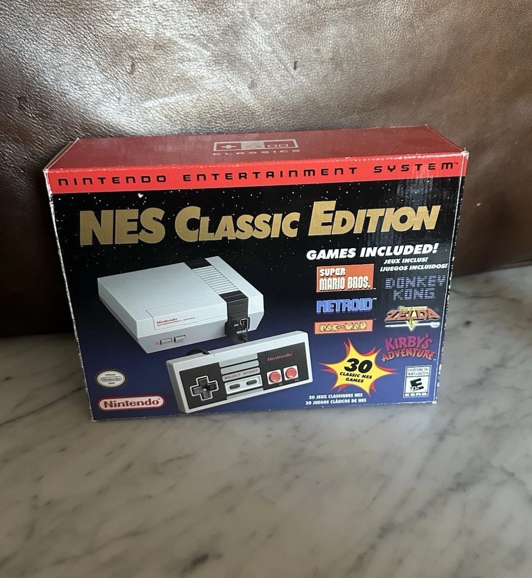 🕹️ Nintendo NES Classic Edition – Mini Console (30 Games Included)