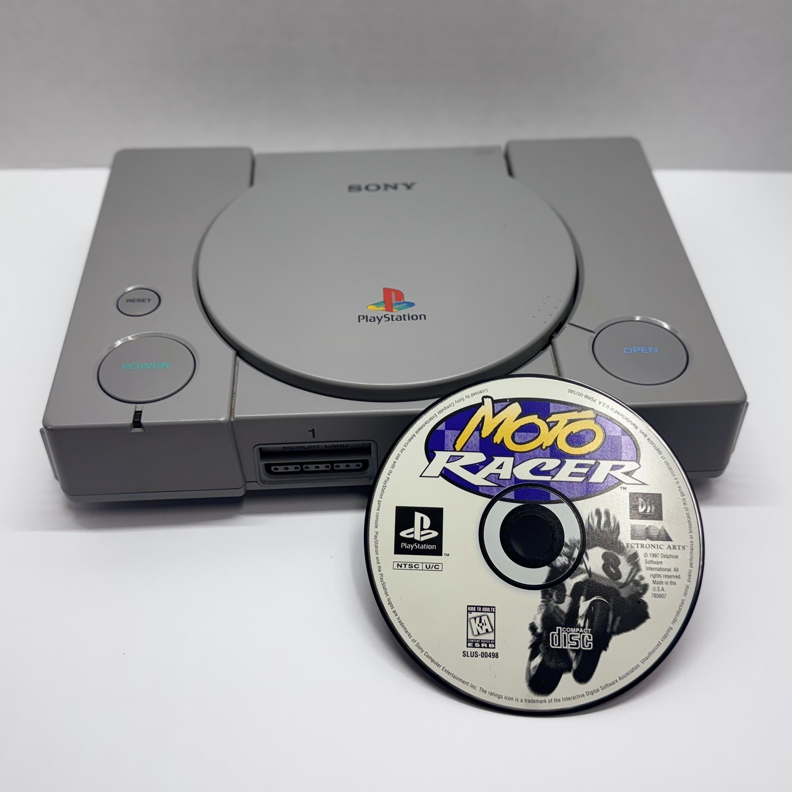 Sony PlayStation 1 Console PS1 SCPH-7001 Console Only . Power tested only
