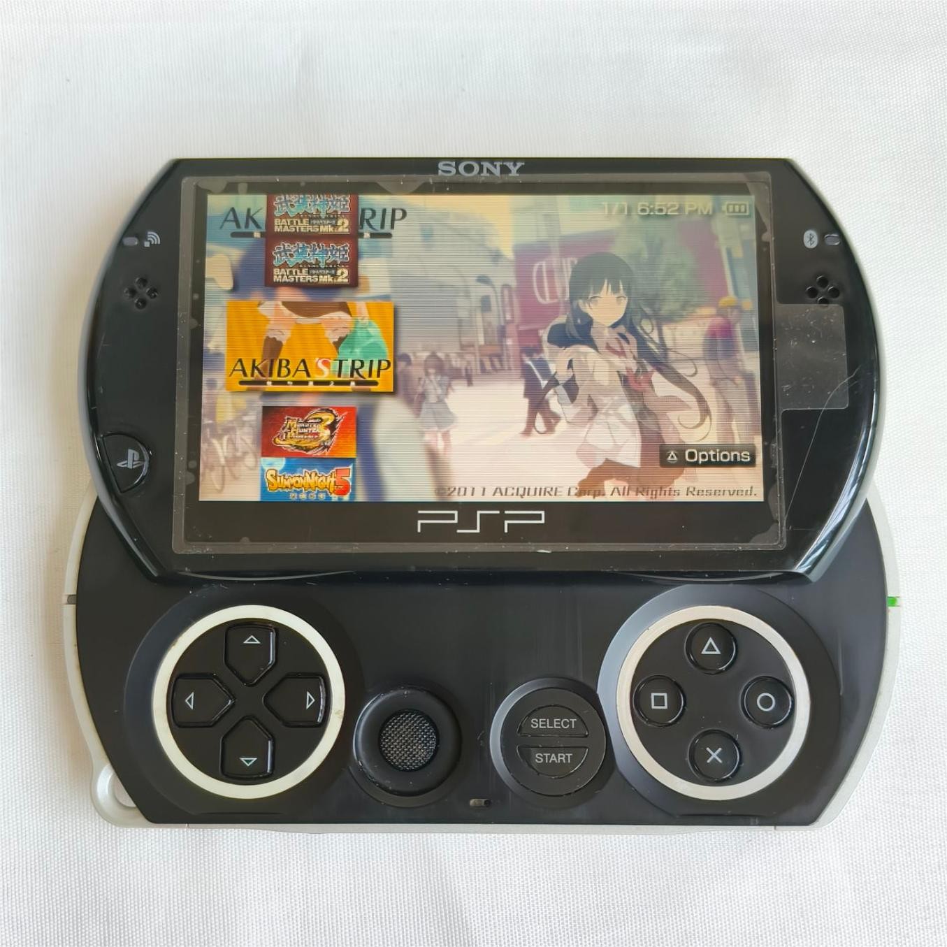 Sony PSPGO console Black with Charger PSP-N1001 New Screen with protect tested