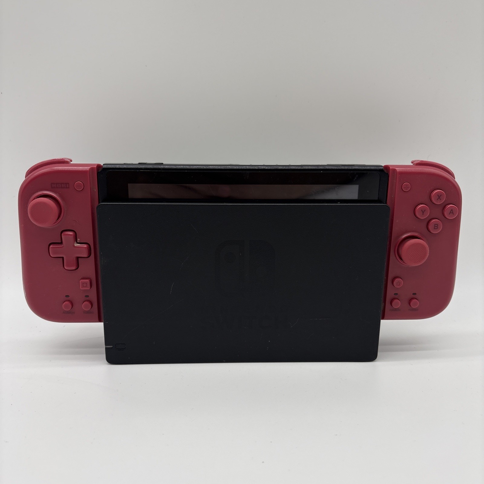 🔥Nintendo Switch System HAC-001(-01) Black W/Hori Split Pad Compact No Cord