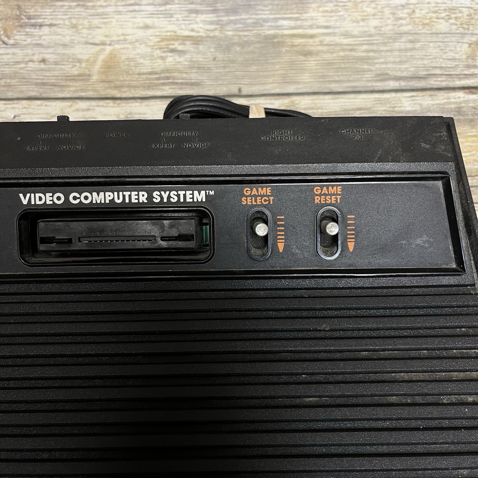 Atari CX-2600A Console w/ Joystick Controller / Vintage Game System Retro Gaming