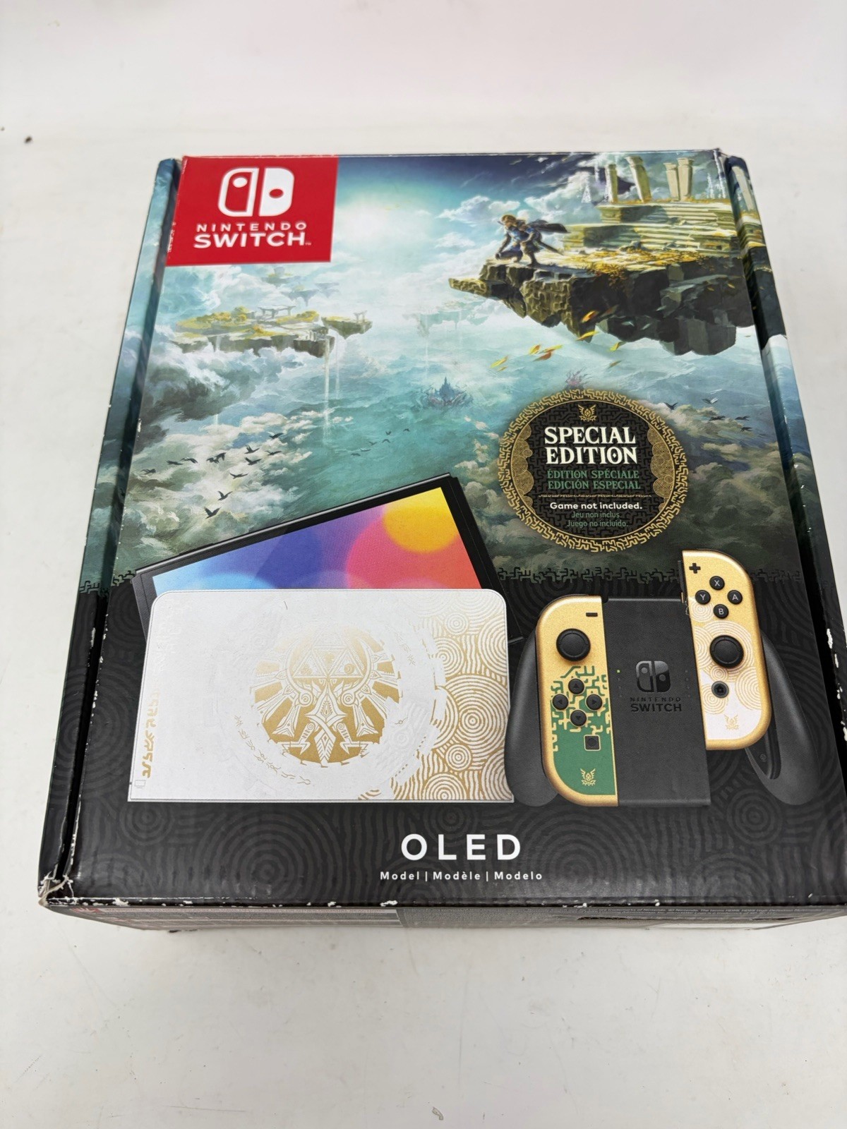 Nintendo Switch OLED Model HEG-001 The Legend of Zelda: Tears of the Kingdom CIB
