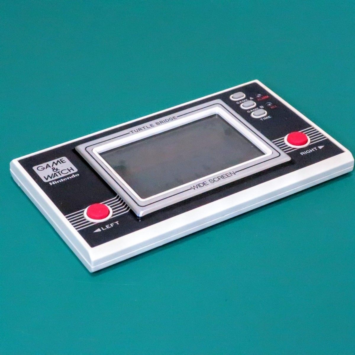 Nintendo Game & Watch Turtle Bridge TL-28 Wide Screen Tested