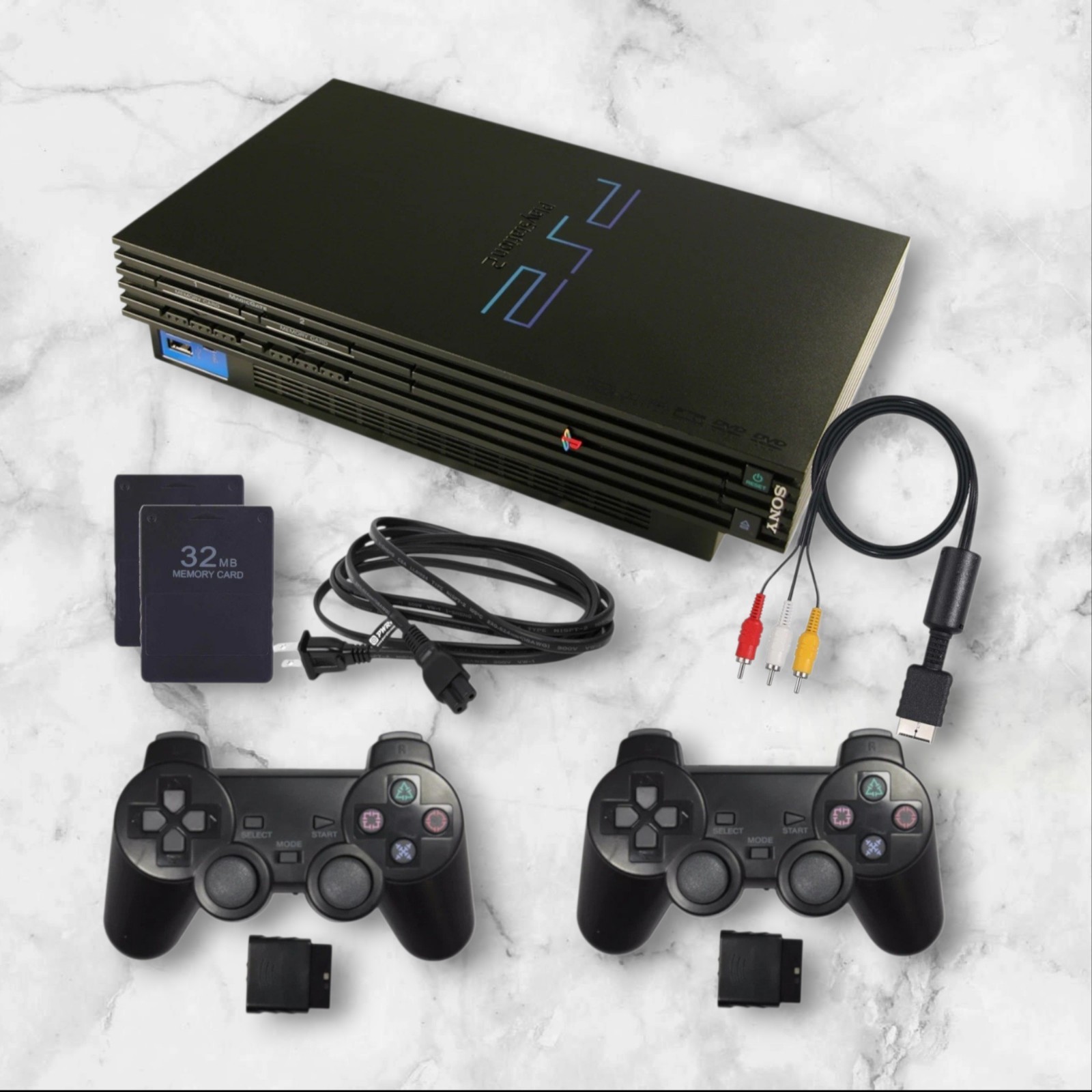 PlayStation 2 Gaming System Bundle Console with all accessories