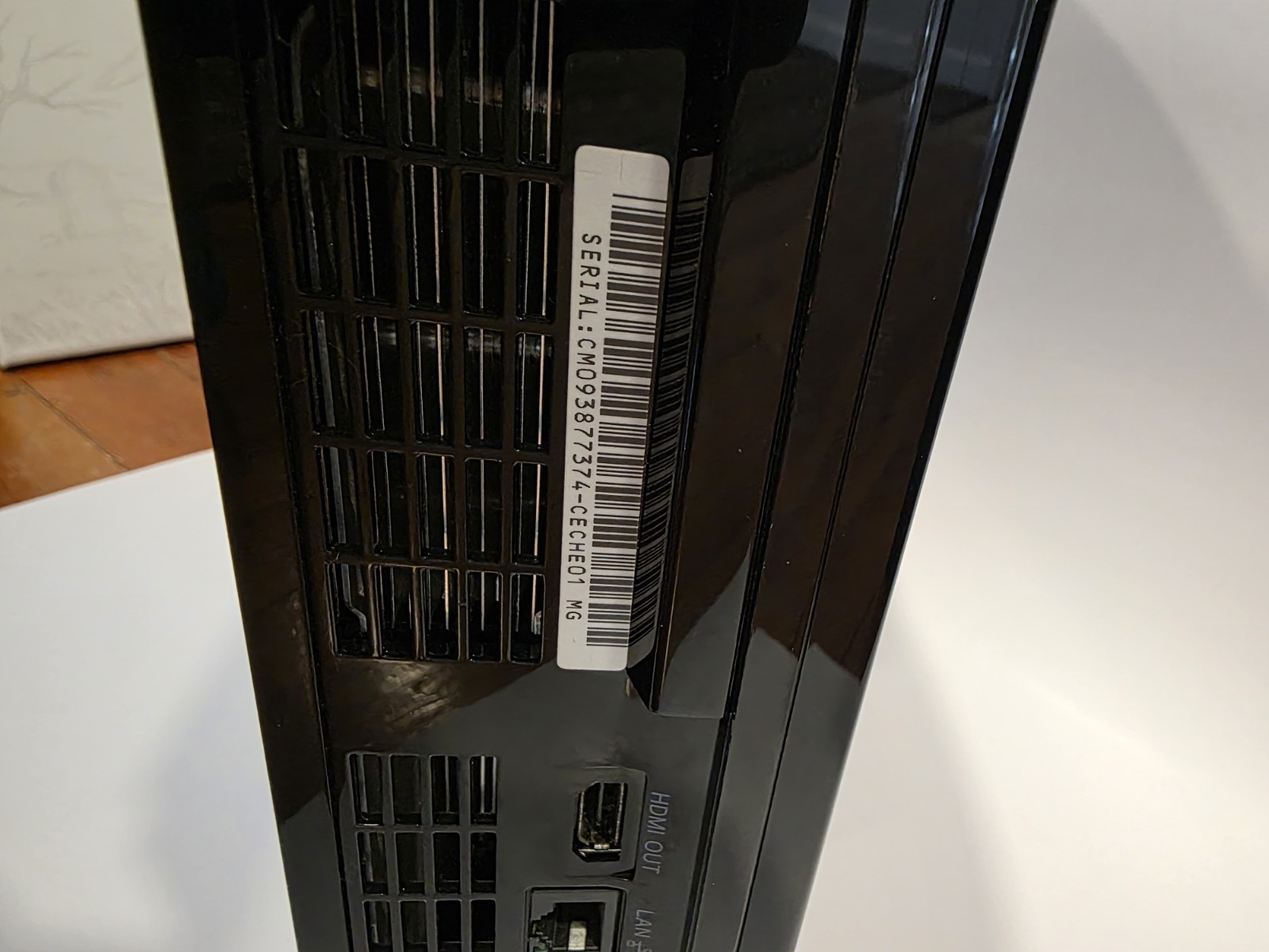 Sony PlayStation 3 Backwards Compatible (Yellow Light) (For Parts Or Repair)