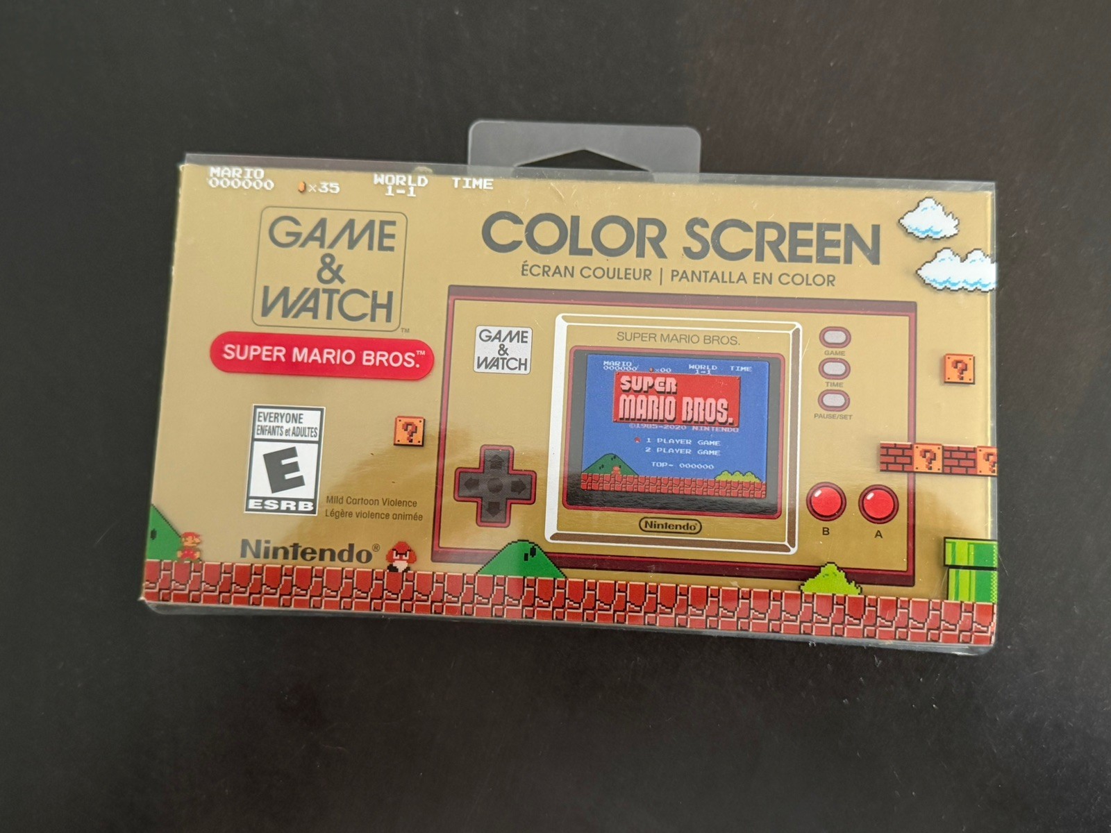 NEW Sealed Nintendo Game and Watch Super Mario Bros Color Screen