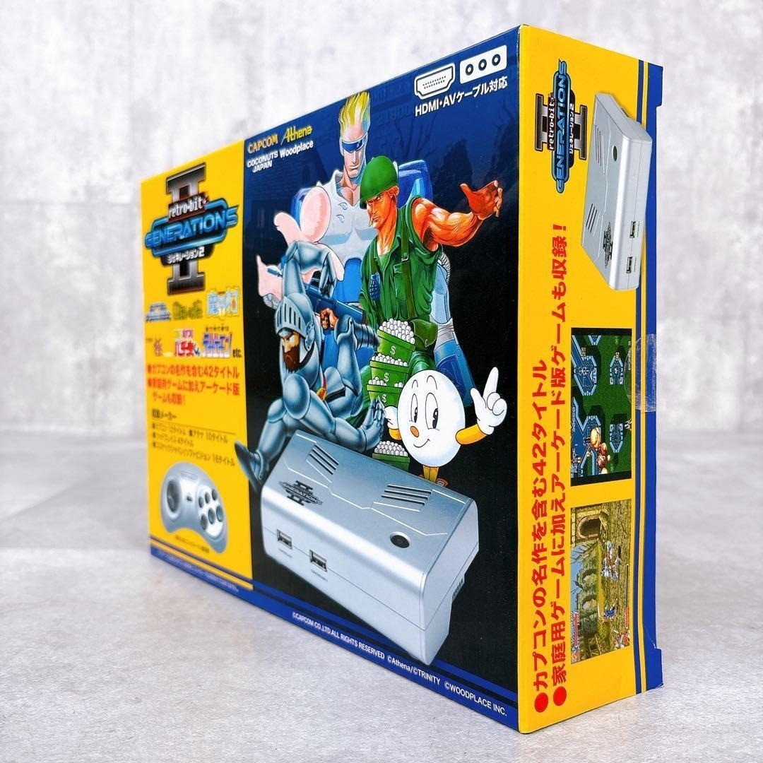 Retro-Bit Generations II Console Built-In Retro Games New Factory Sealed