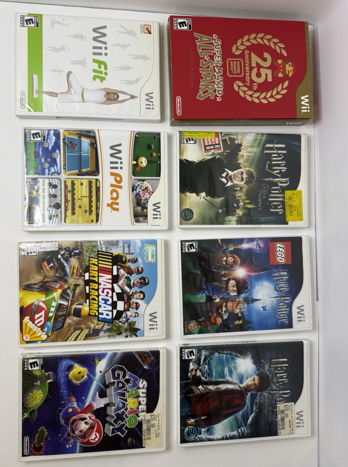 Nintendo Wii Console Bundle 17 Games Balance Board 2 Remotes 2 Nunchuks Tested