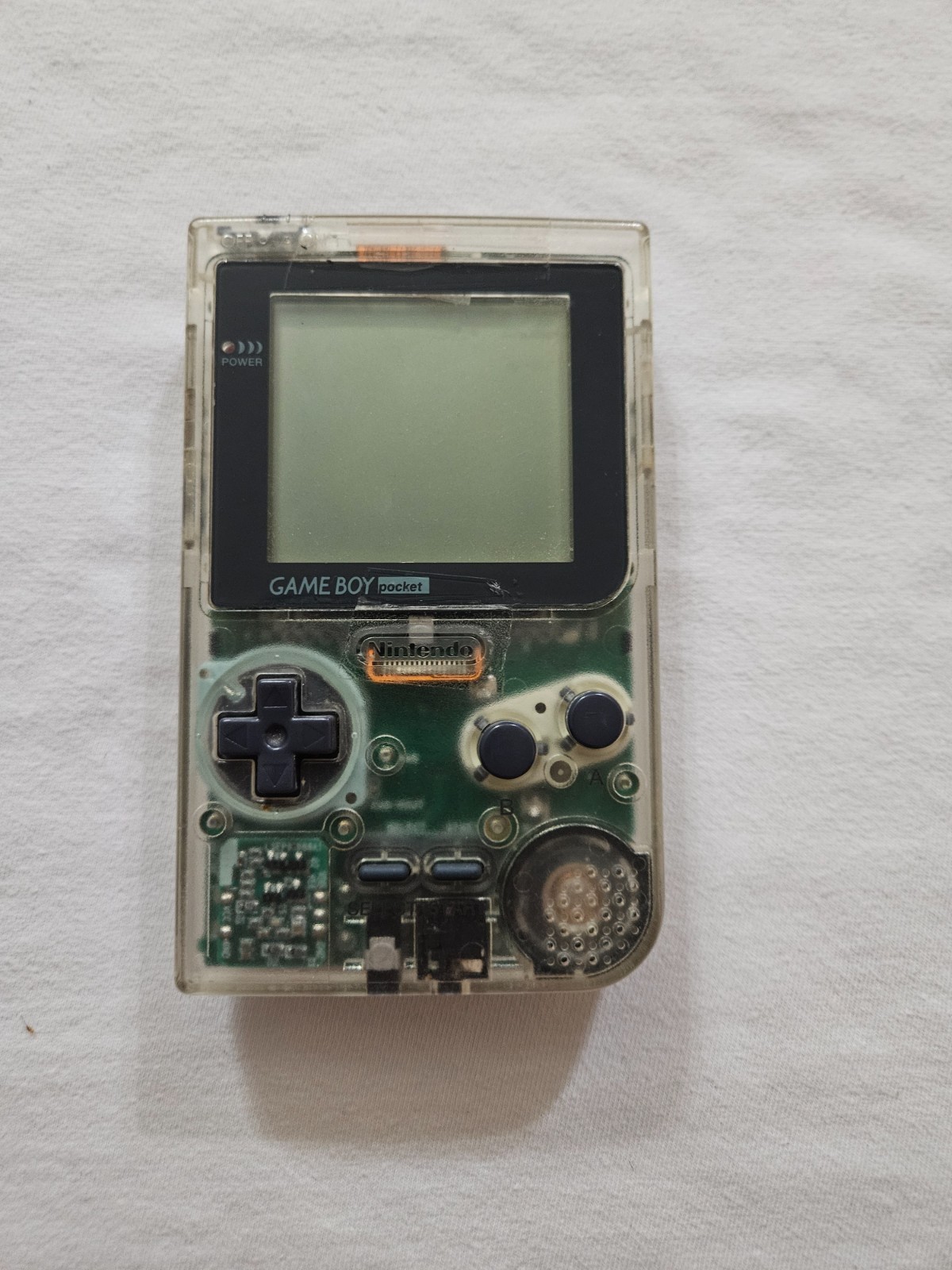 Nintendo Game Boy Pocket Handheld System – Clear