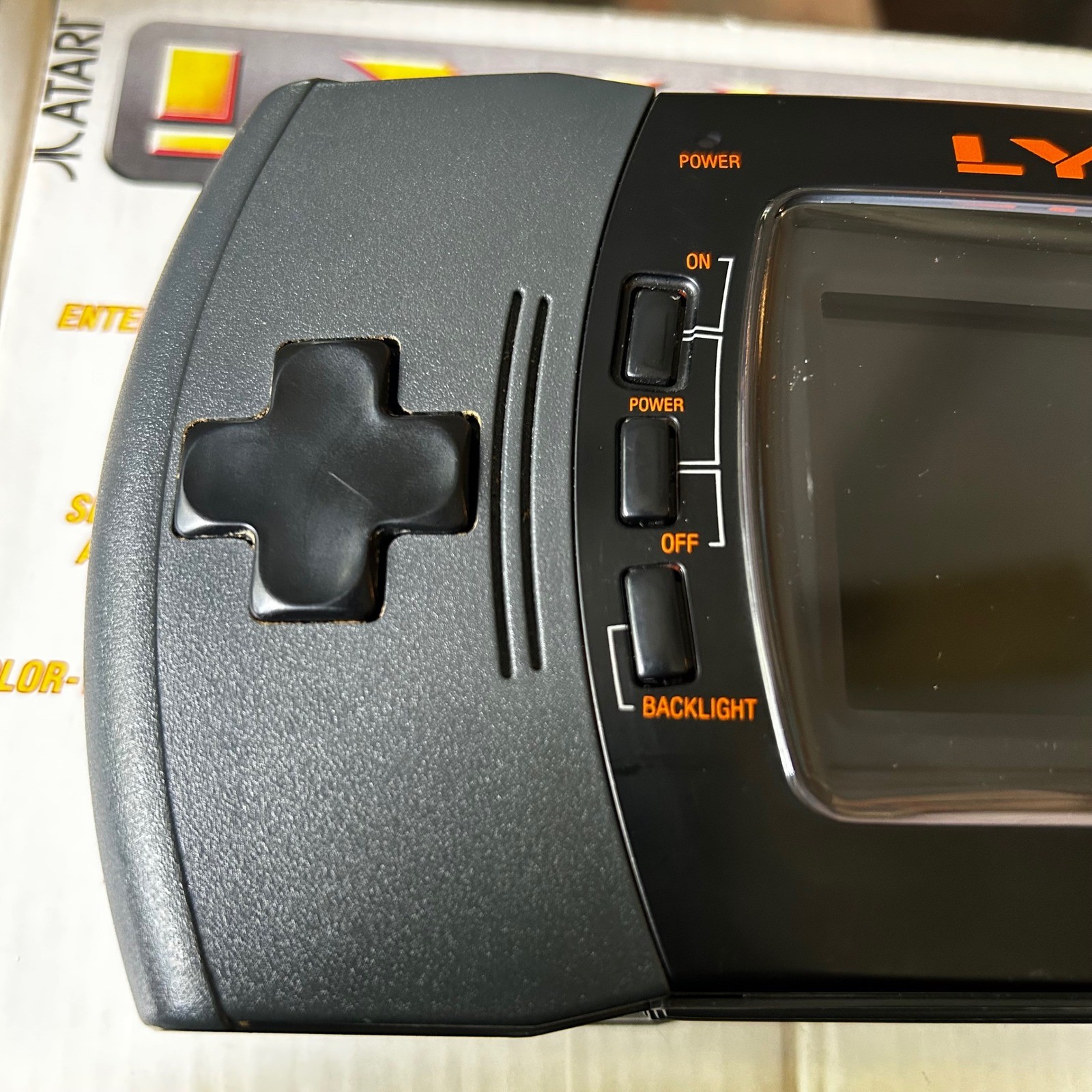 Atari Lynx II Handheld Console Boxed Bundle 3 Games Batman Kung Food Rampart