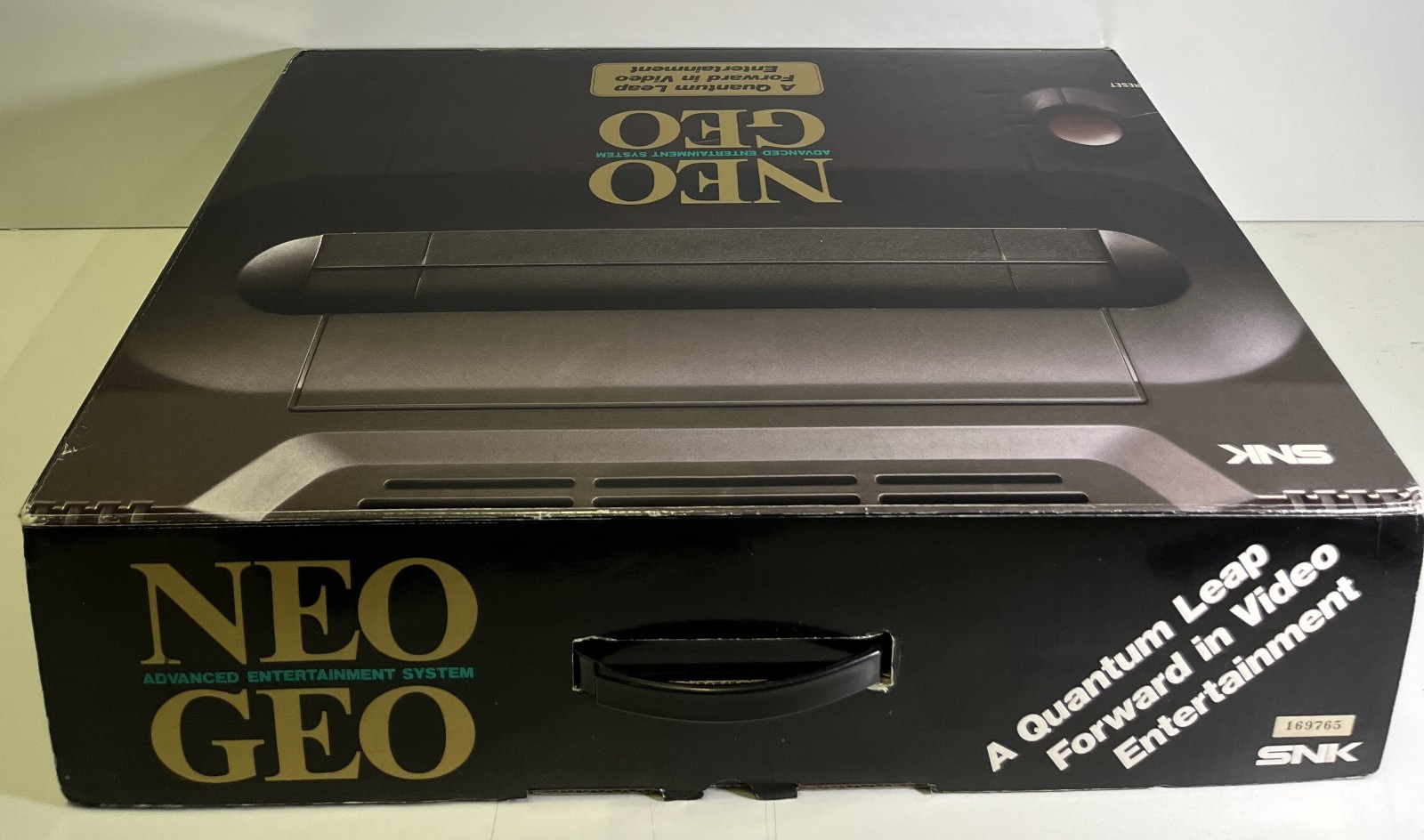 NEO GEO AES SNK SYSTEM COMPLETE BOXED JAPAN USED TESTED CONSOLE *NO MANUAL