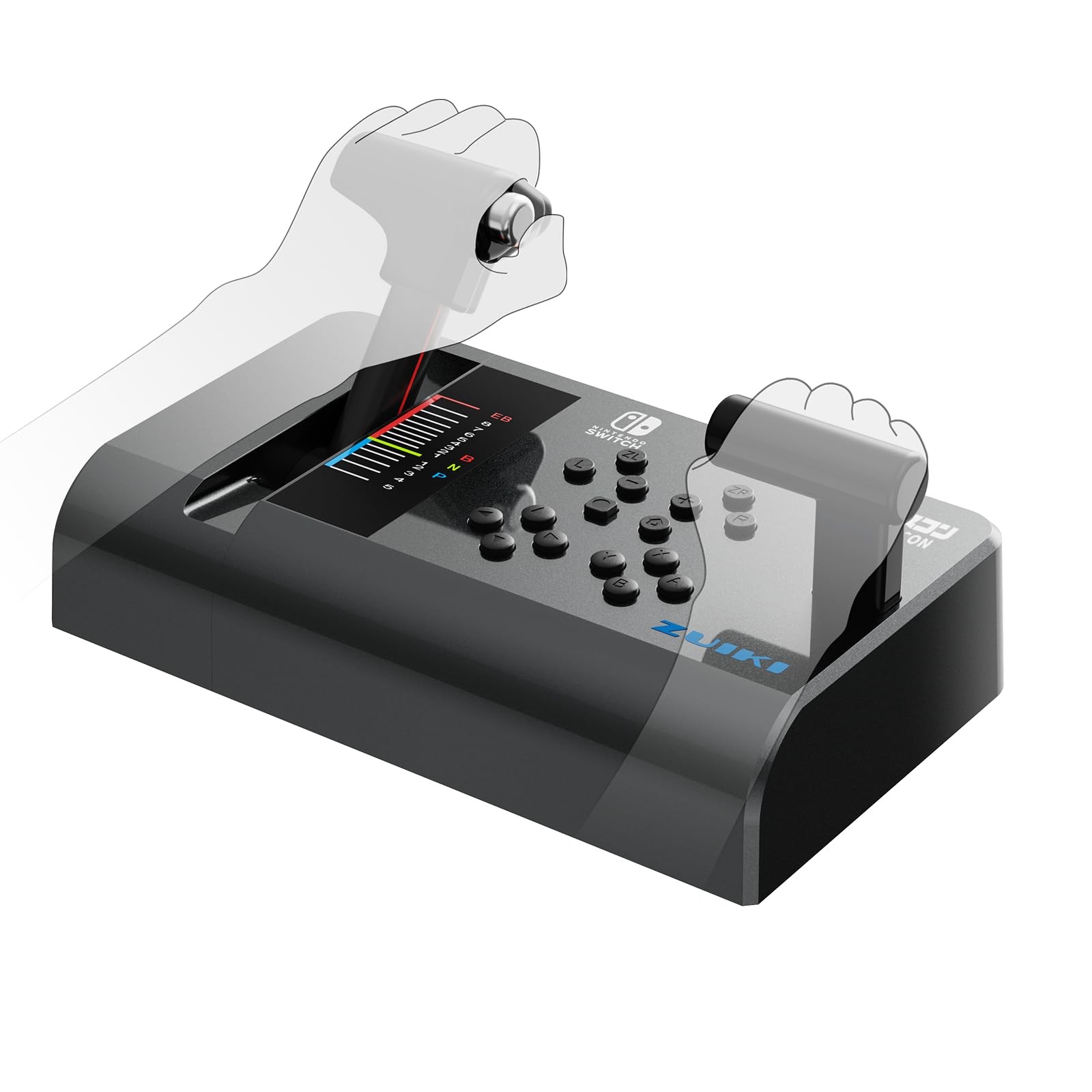 Rare ZUIKI Mascon Controller Black for Nintendo Switch Densha de GO! Japan NEW