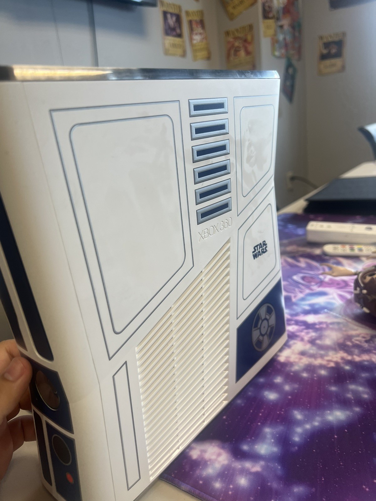 Microsoft Xbox 360 R2D2 Star Wars Limited Edition Console TESTED