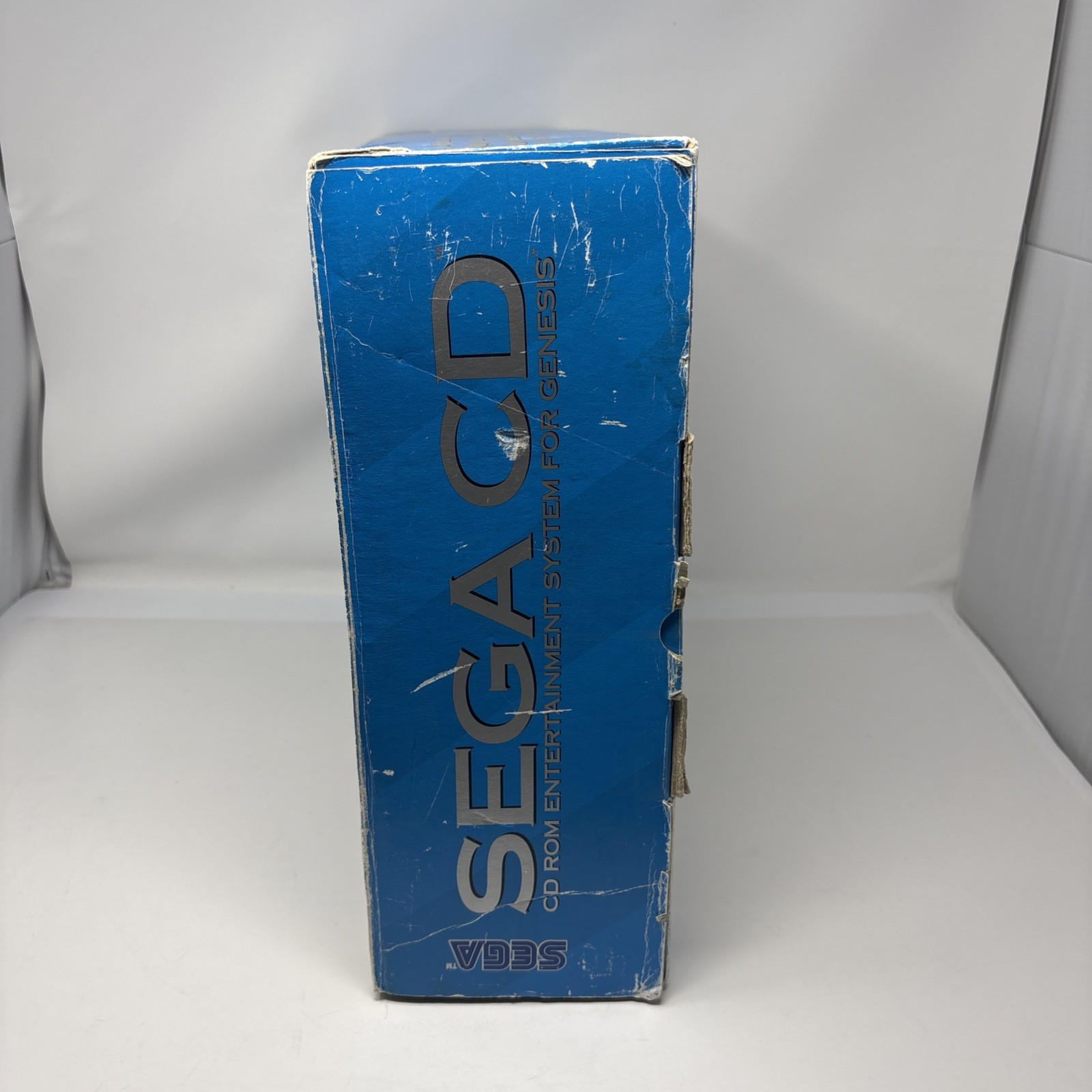 EMPTY BOX Sega CD Console System Original Box Only w/ Manual – NO CONSOLE