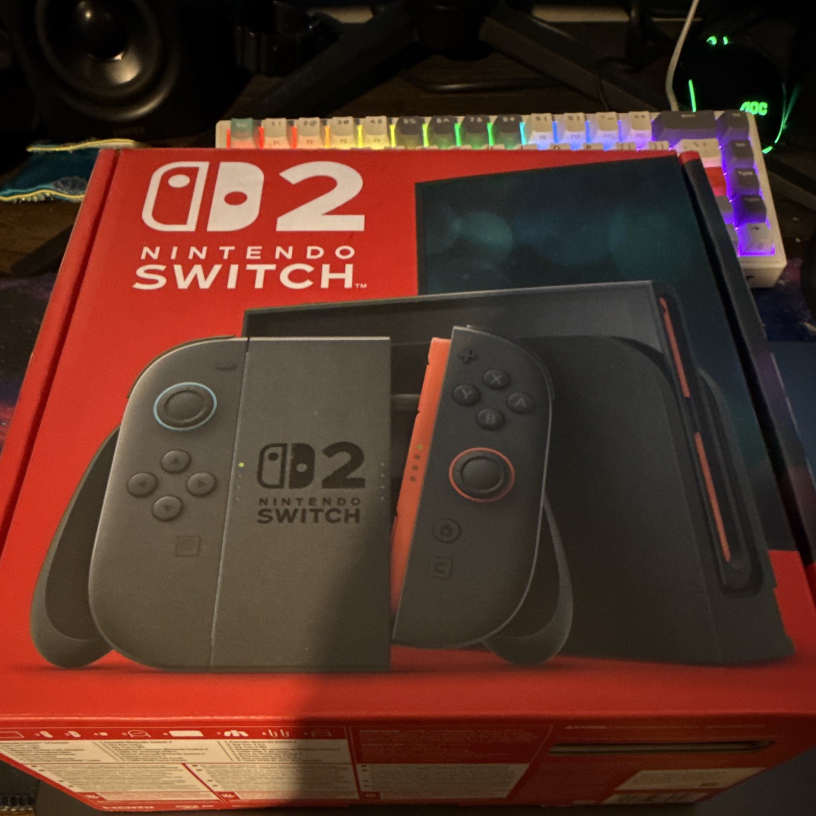 Nintendo Switch 2 Red Console System for Nintendo Switch Platform